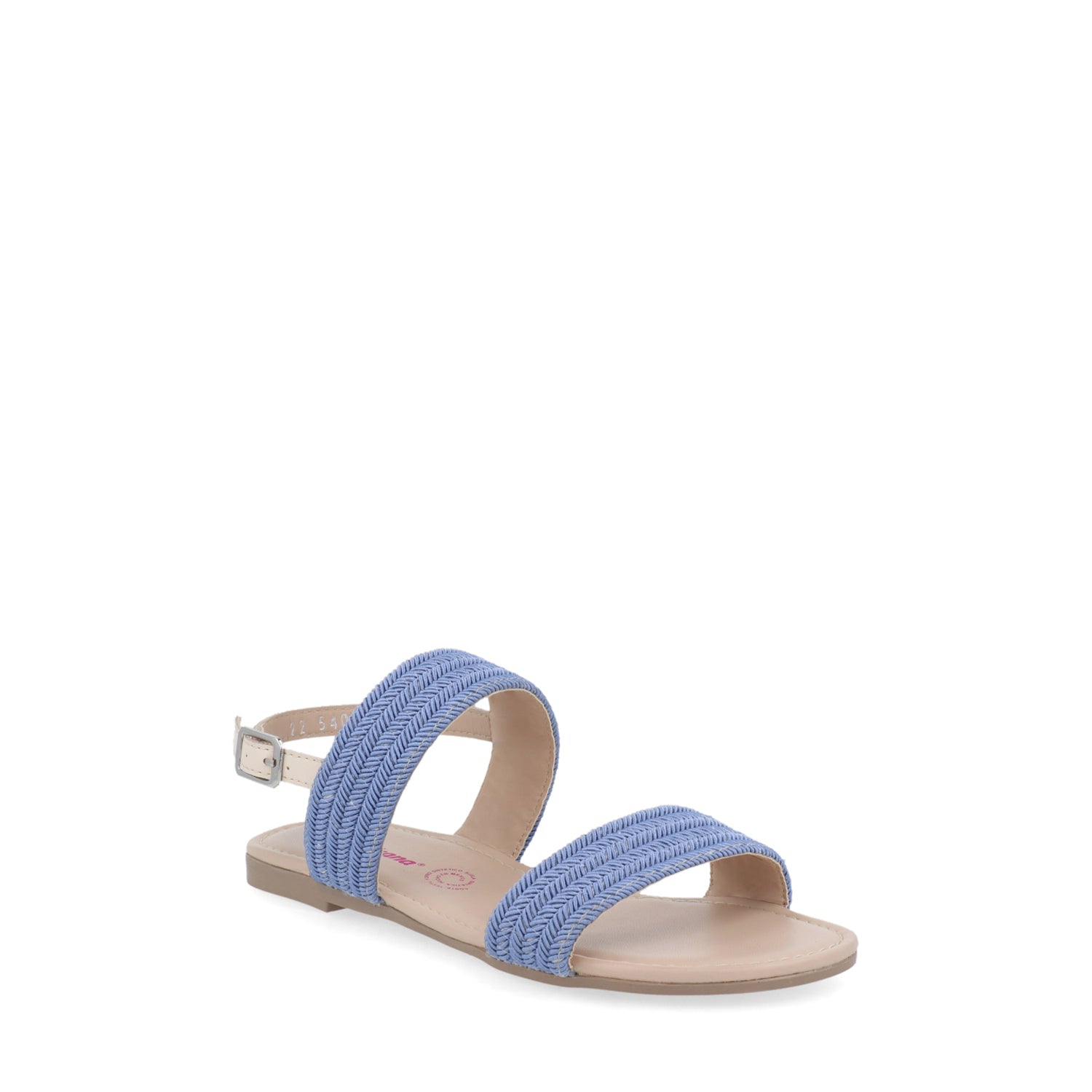 Sandalia Casual Vazza color Azul para Mujer