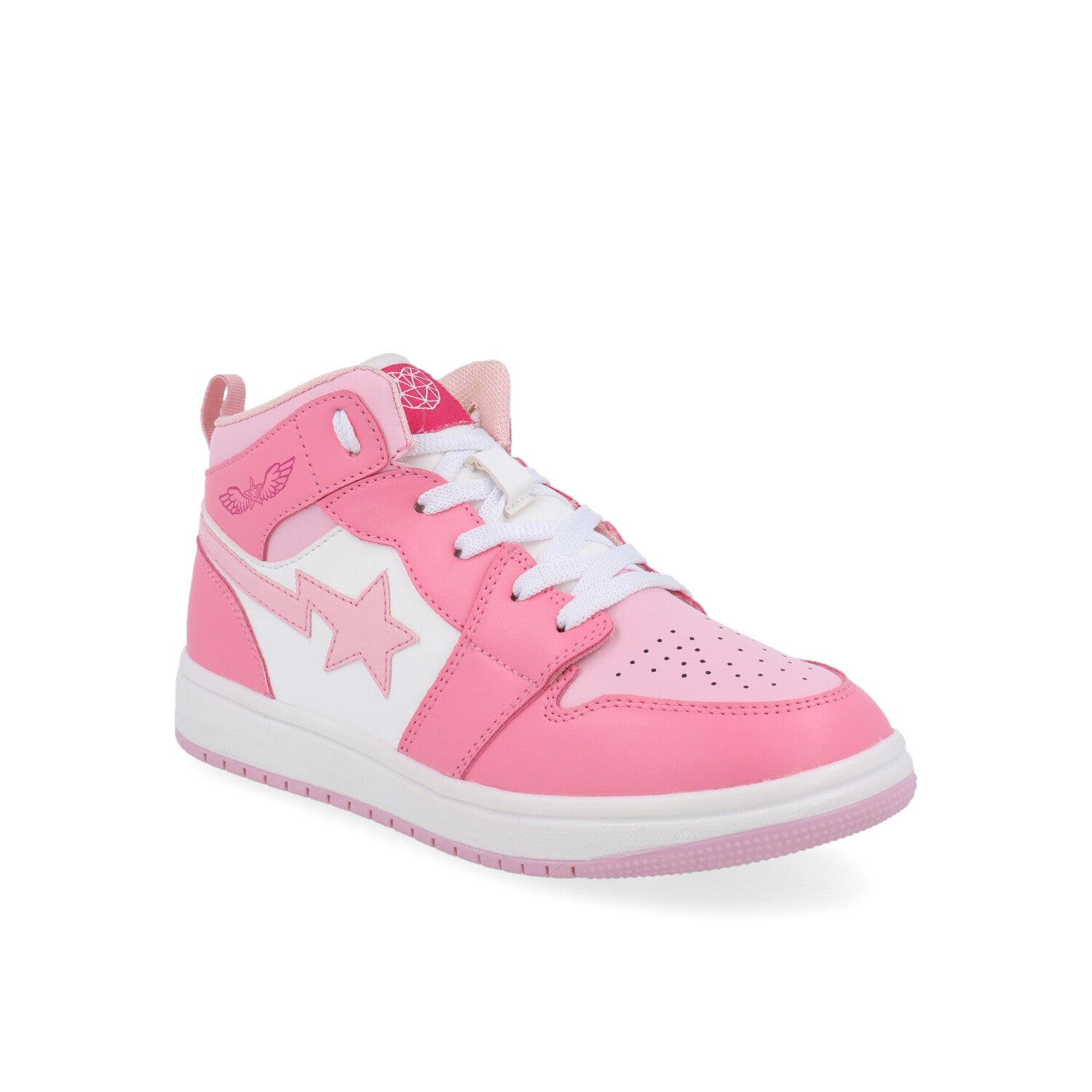 Tenis Urbano Vazza color Rosa con Fiusha para Junior Niña