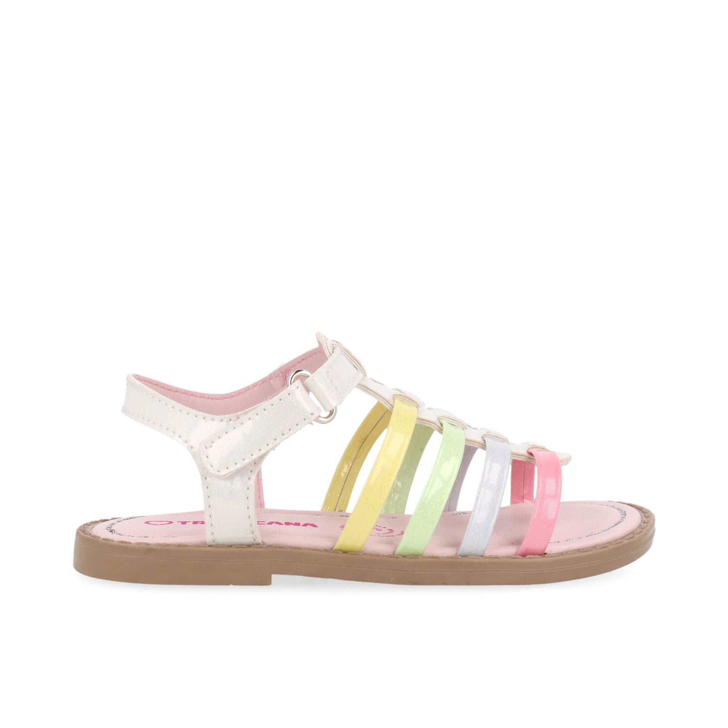 Sandalia Casual Vazza multicolor para nina