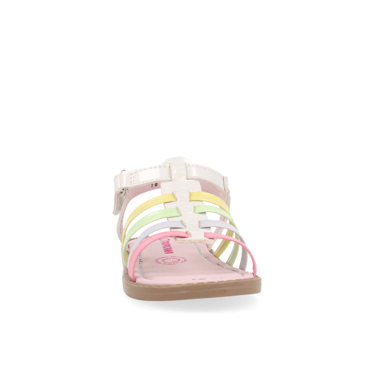 Sandalia Casual Vazza multicolor para nina