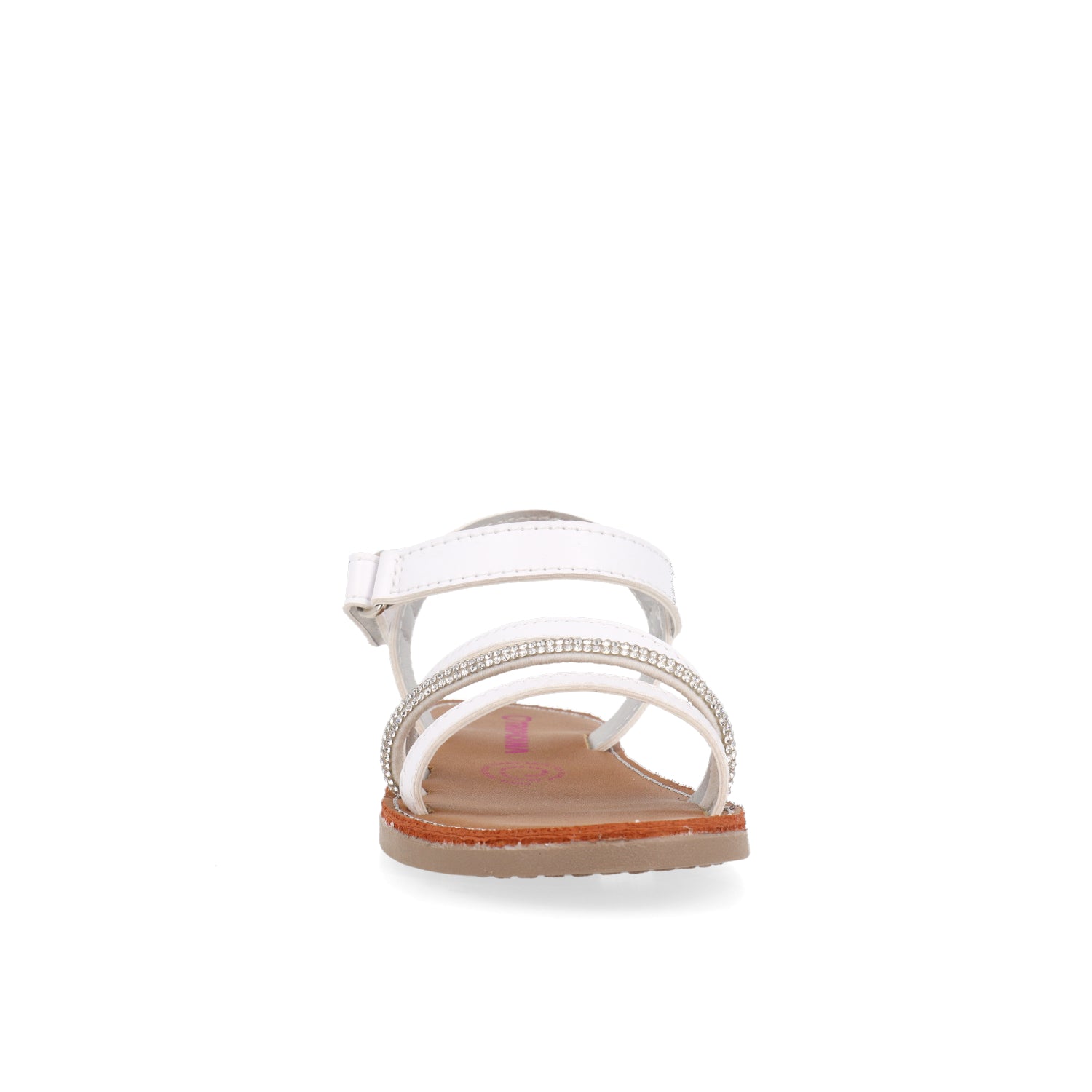 Sandalia Casual Vazza color Blanco para nina
