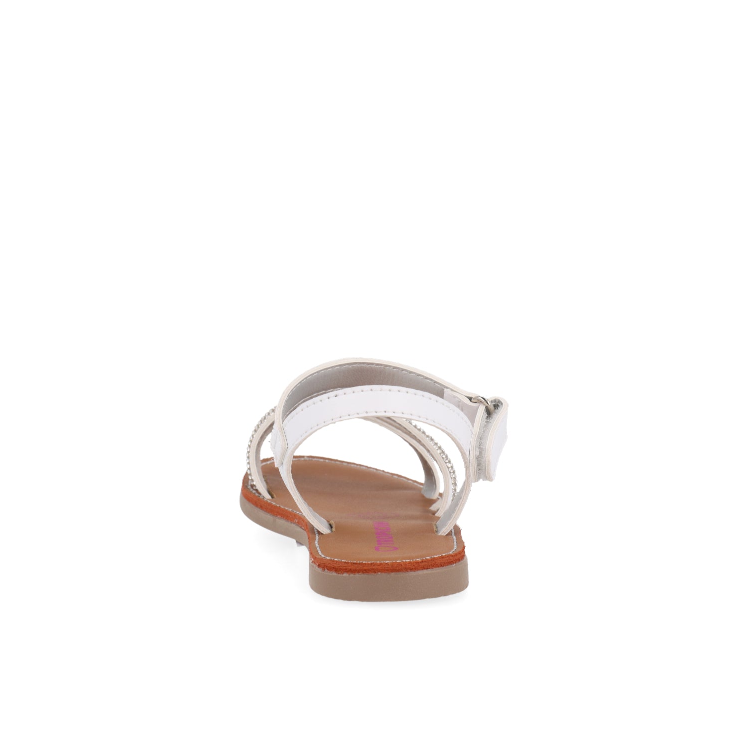 Sandalia Casual Vazza color Blanco para nina