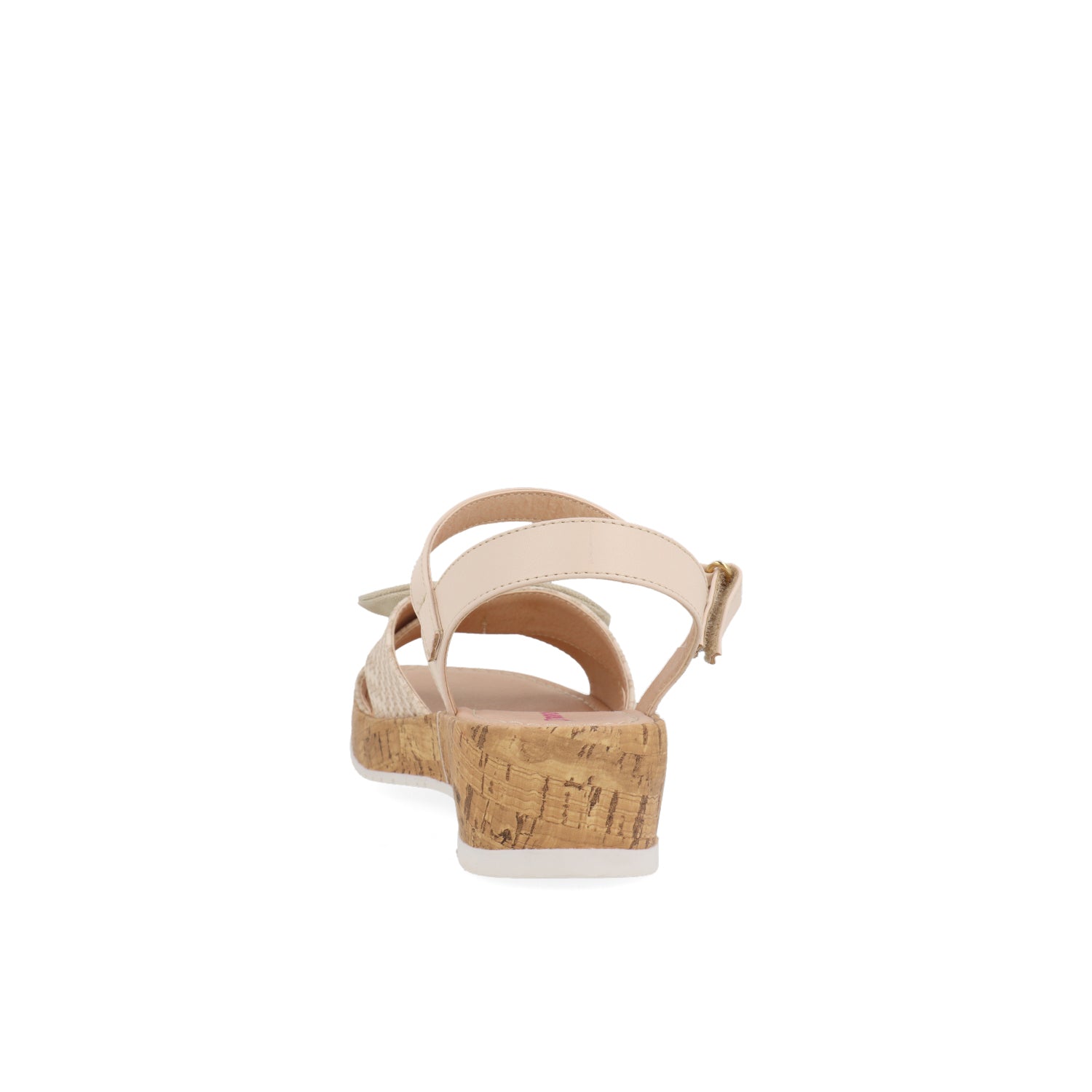 Sandalia Casual Vazza color Beige para Junior niña con ajuste de velcro