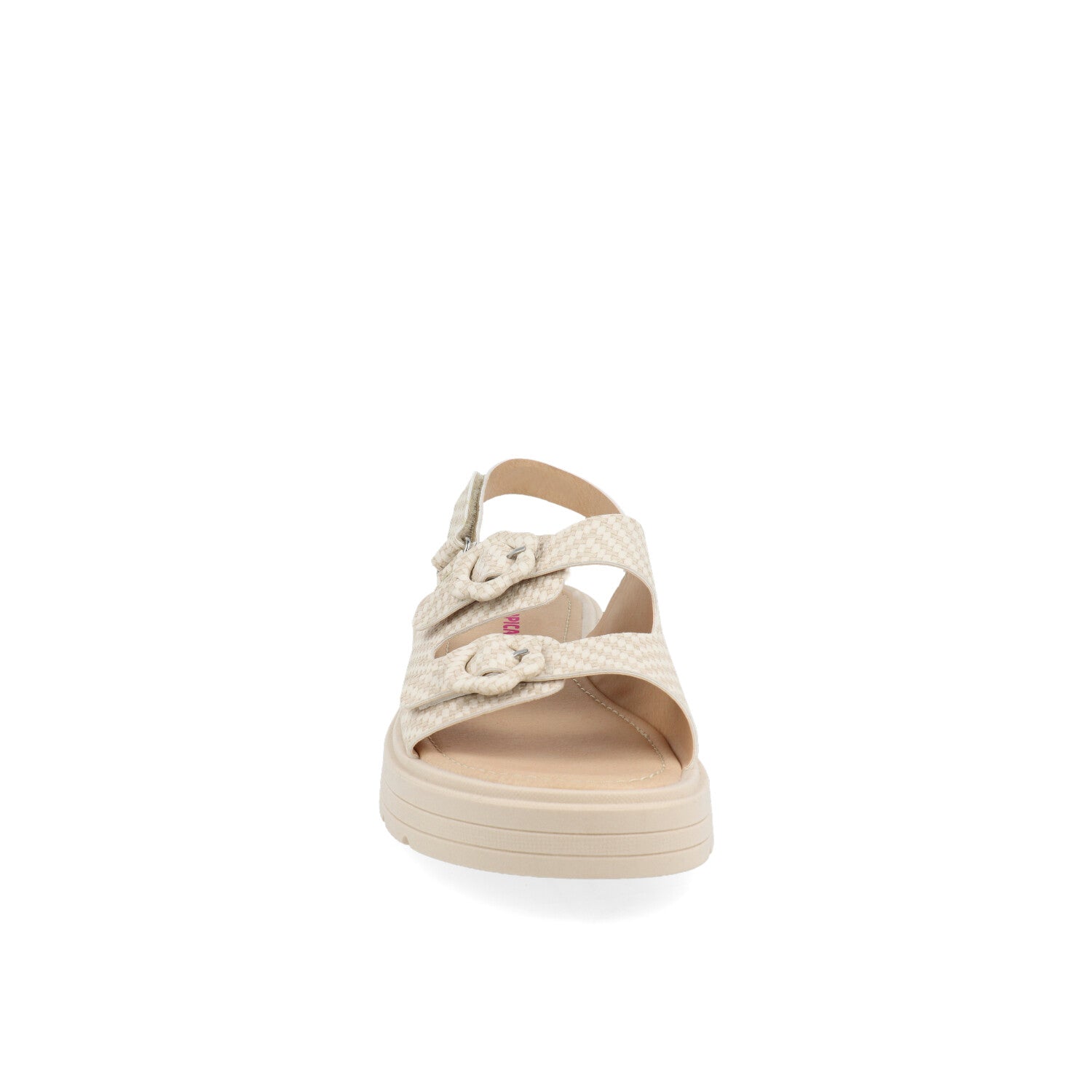 Sandalia Casual Tropicana color Beige con Blanco para Niña