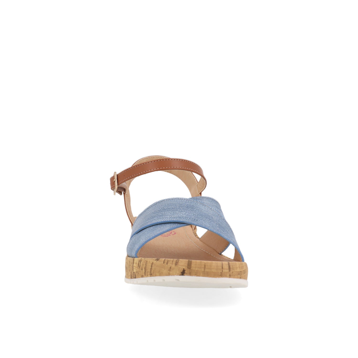 Sandalia Casual Vazza color Azul Mezclilla para Junior niña