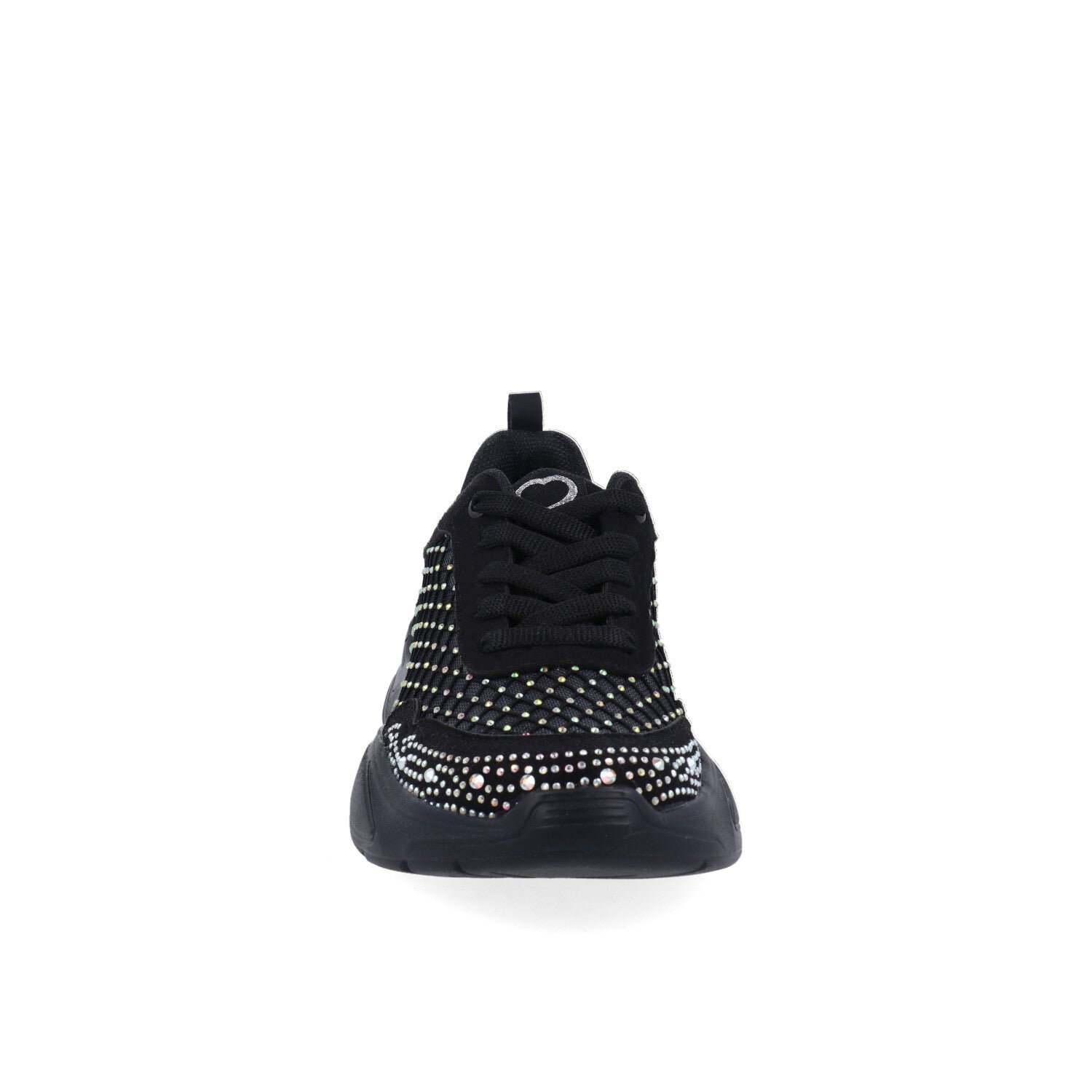 Tenis Urbano Tropicana color Negro para Niña con Brillos