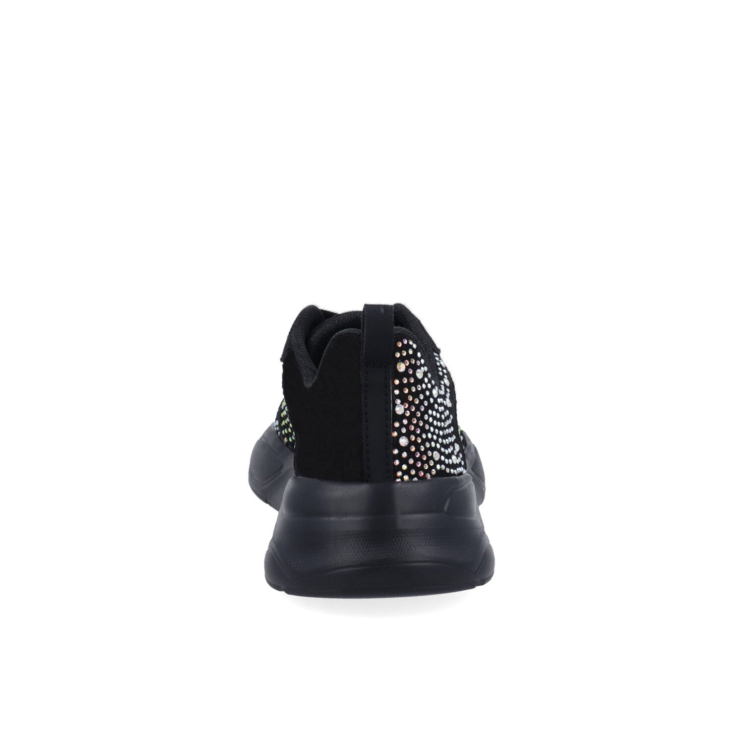 Tenis Urbano Tropicana color Negro para Niña con Brillos