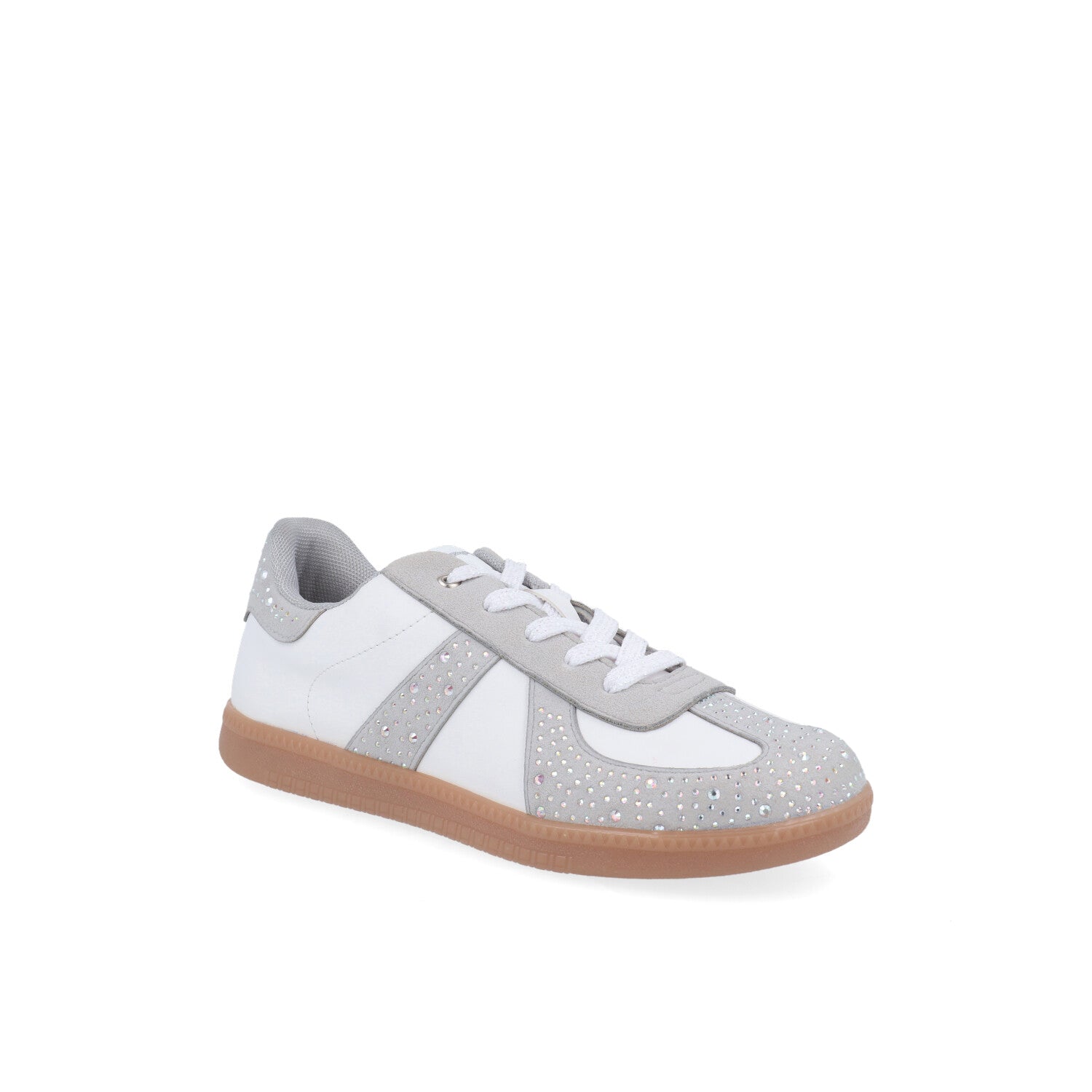 Tenis Urbano Tropicana color Blanco con gris para Niña