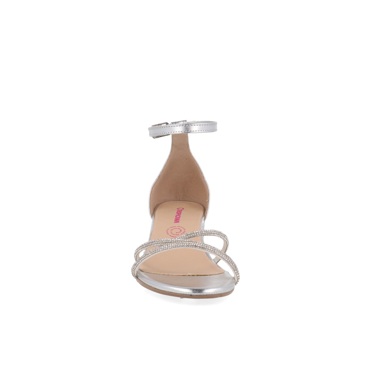 Zapatilla de Fiesta Tropicana color Plata para Junior Niña