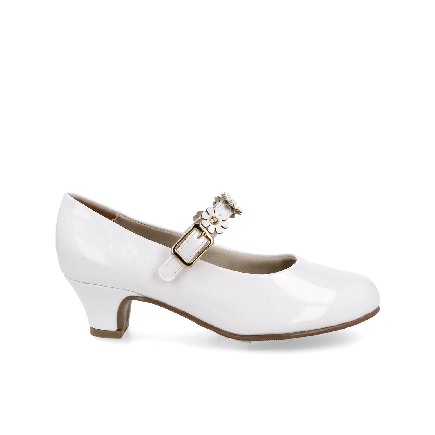 Zapatilla de Fiesta Tropicana color Blanco para Niña