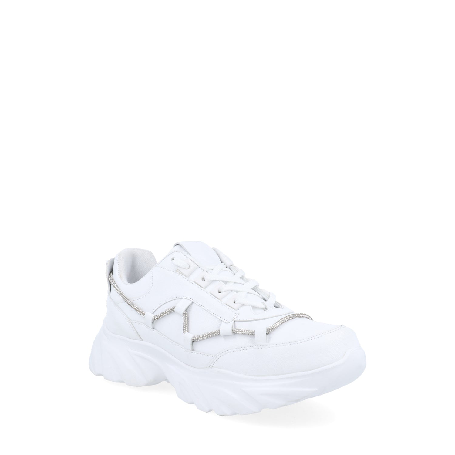 Tenis Estilo Urbano Vazza color Blanco para Mujer