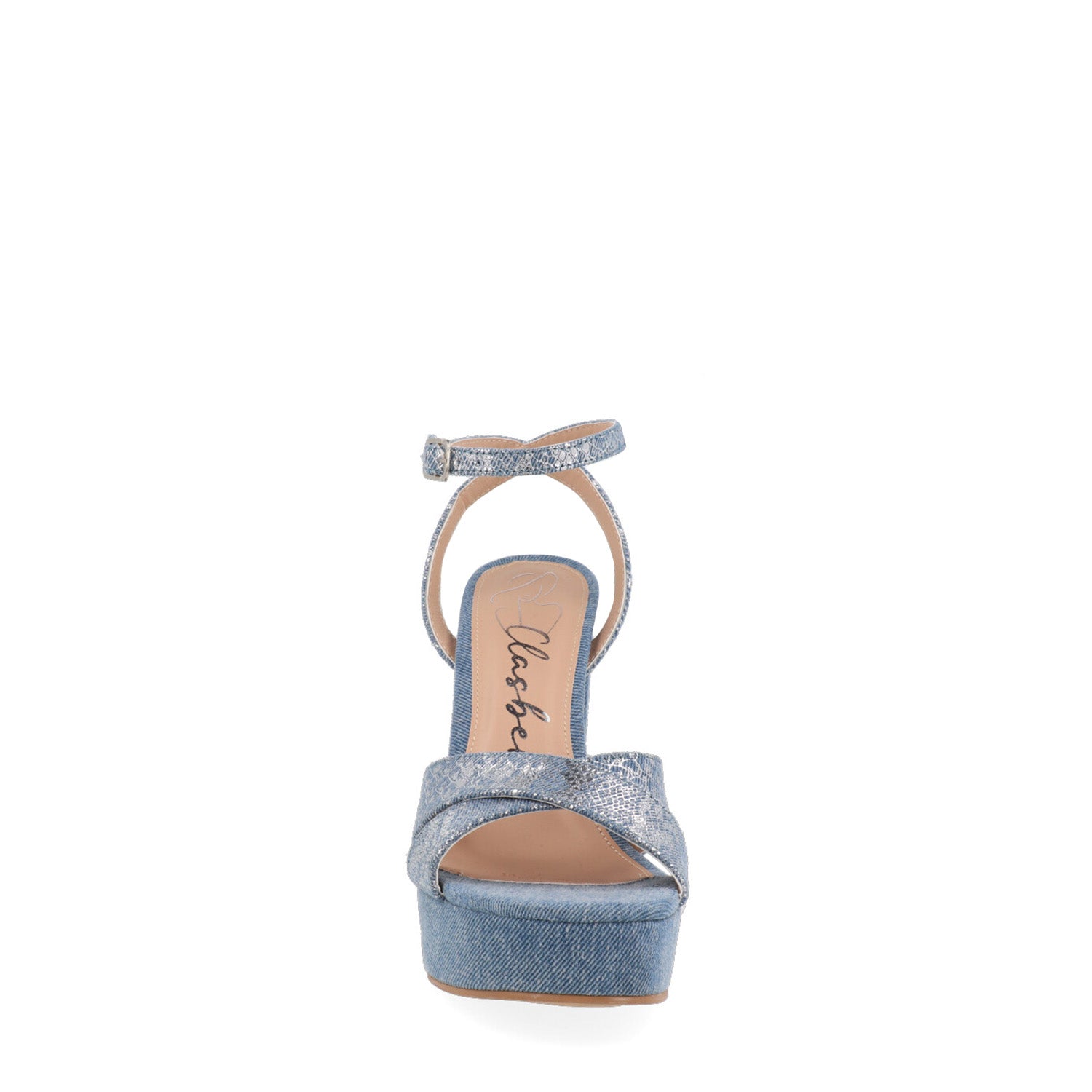 Sandalia de Vestir Vazza color Azul para Mujer
