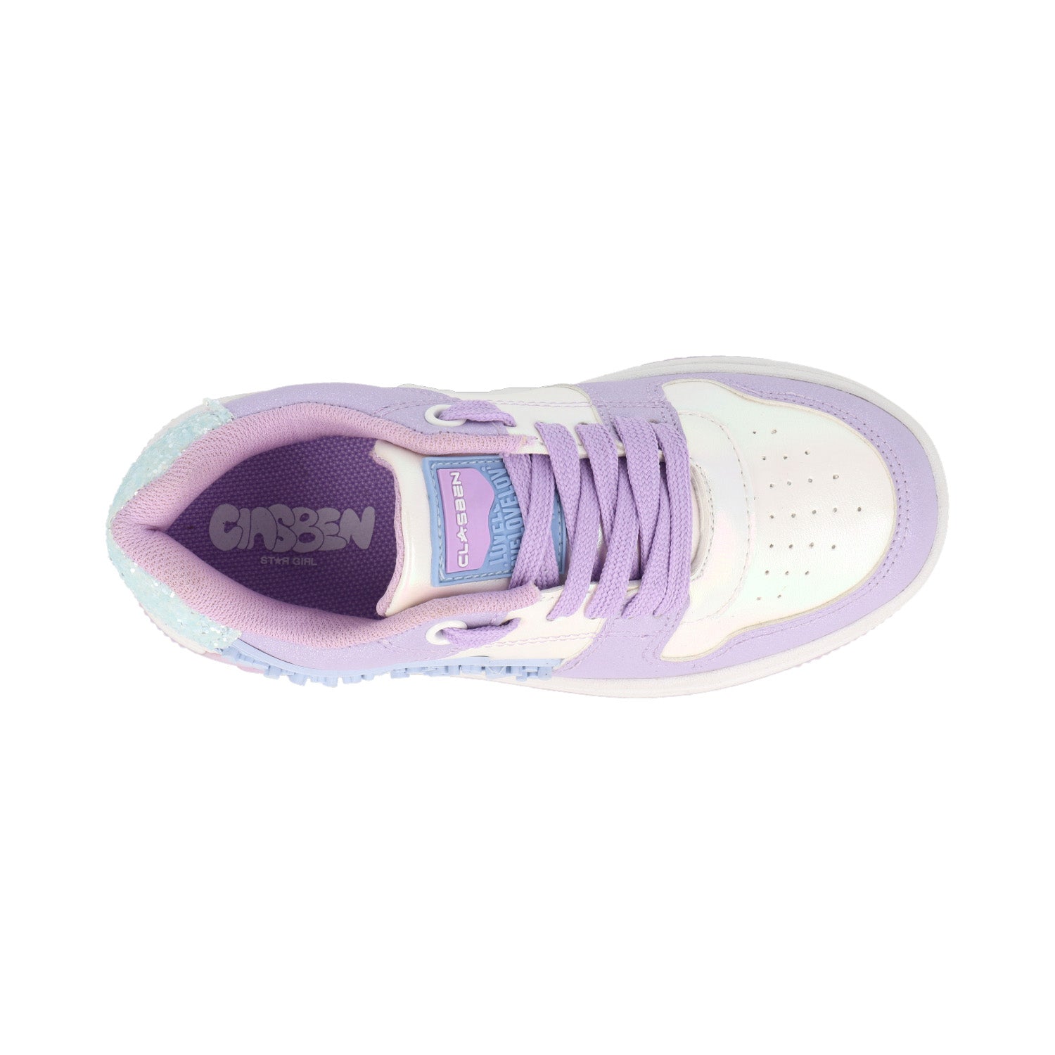 Tenis Urbano Vazza color Perla/Lila para Junior Niña