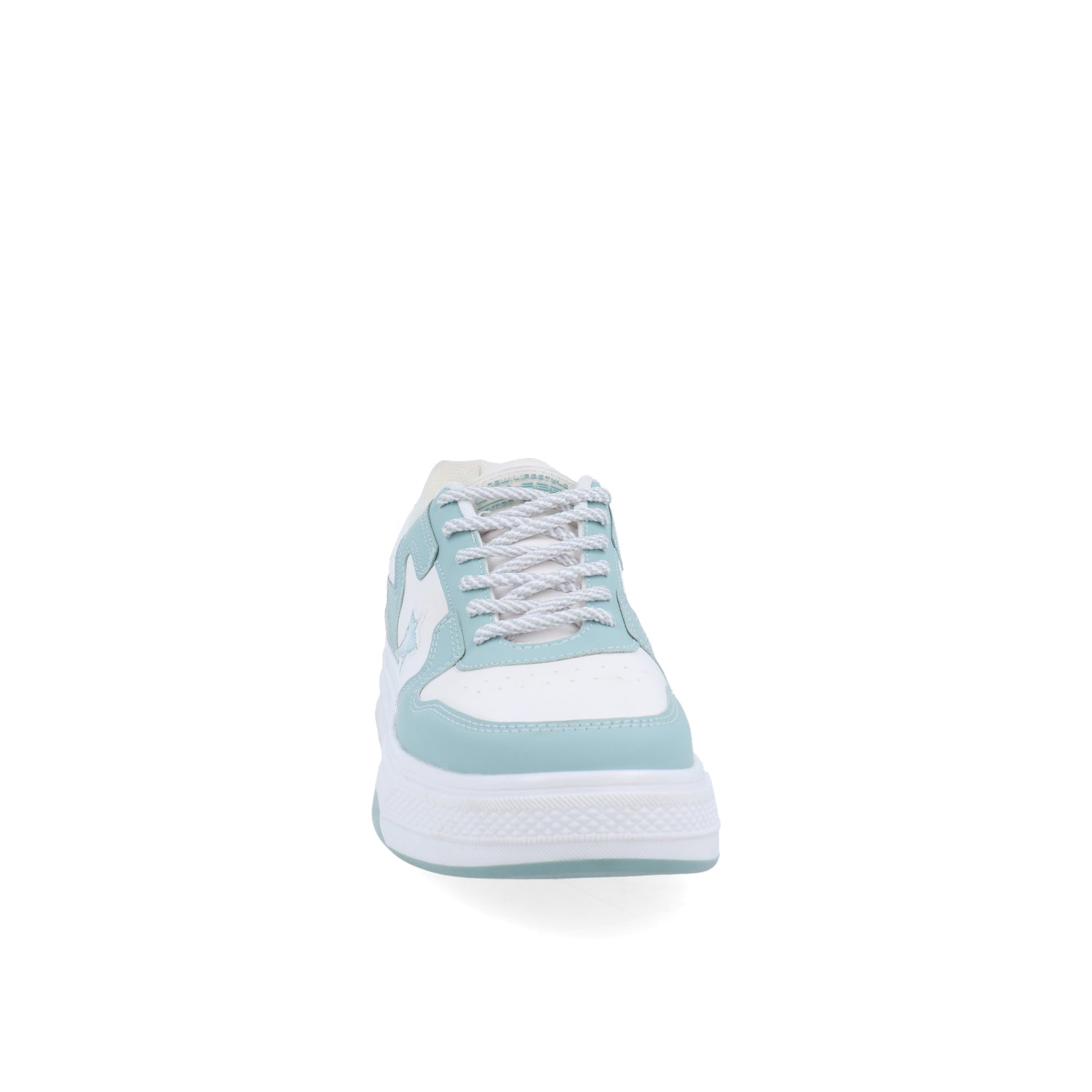Tenis Urbano Vazza color Blanco con Azul para Mujer