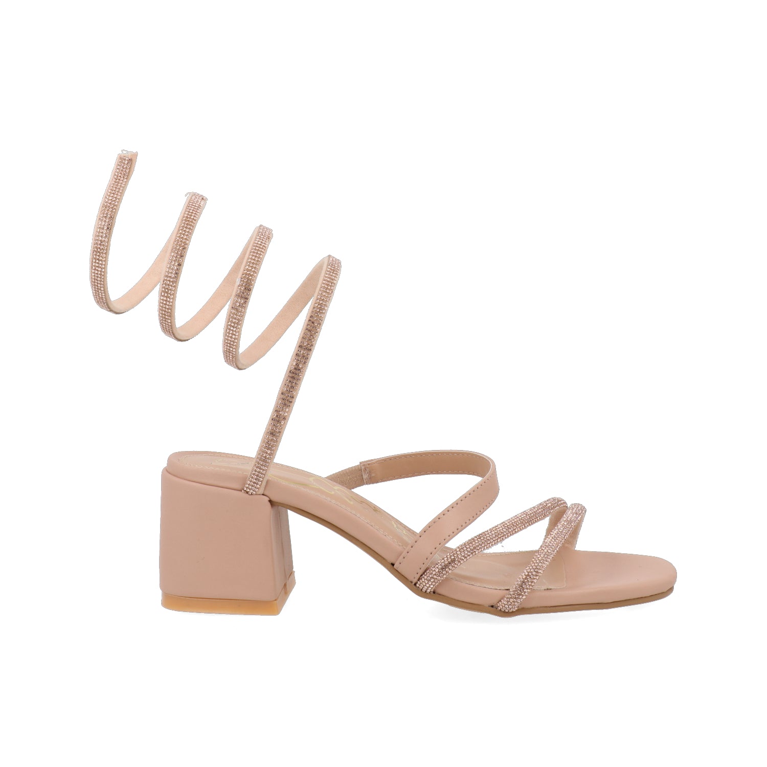 Zapatilla de Fiesta Vazza color Oro Rosado para Mujer