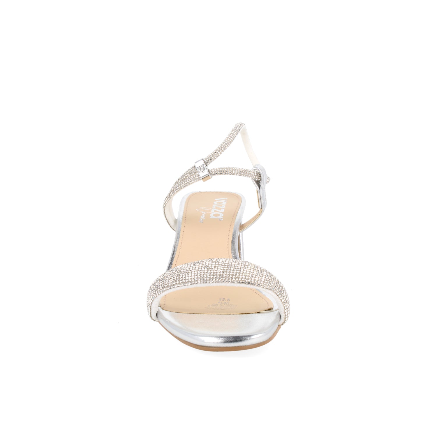 Zapatilla de Fiesta Vazza color Plata para Mujer