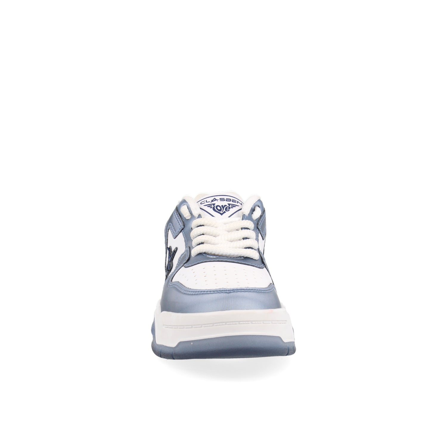 Tenis Urbano color Blanco con Azul para Mujer