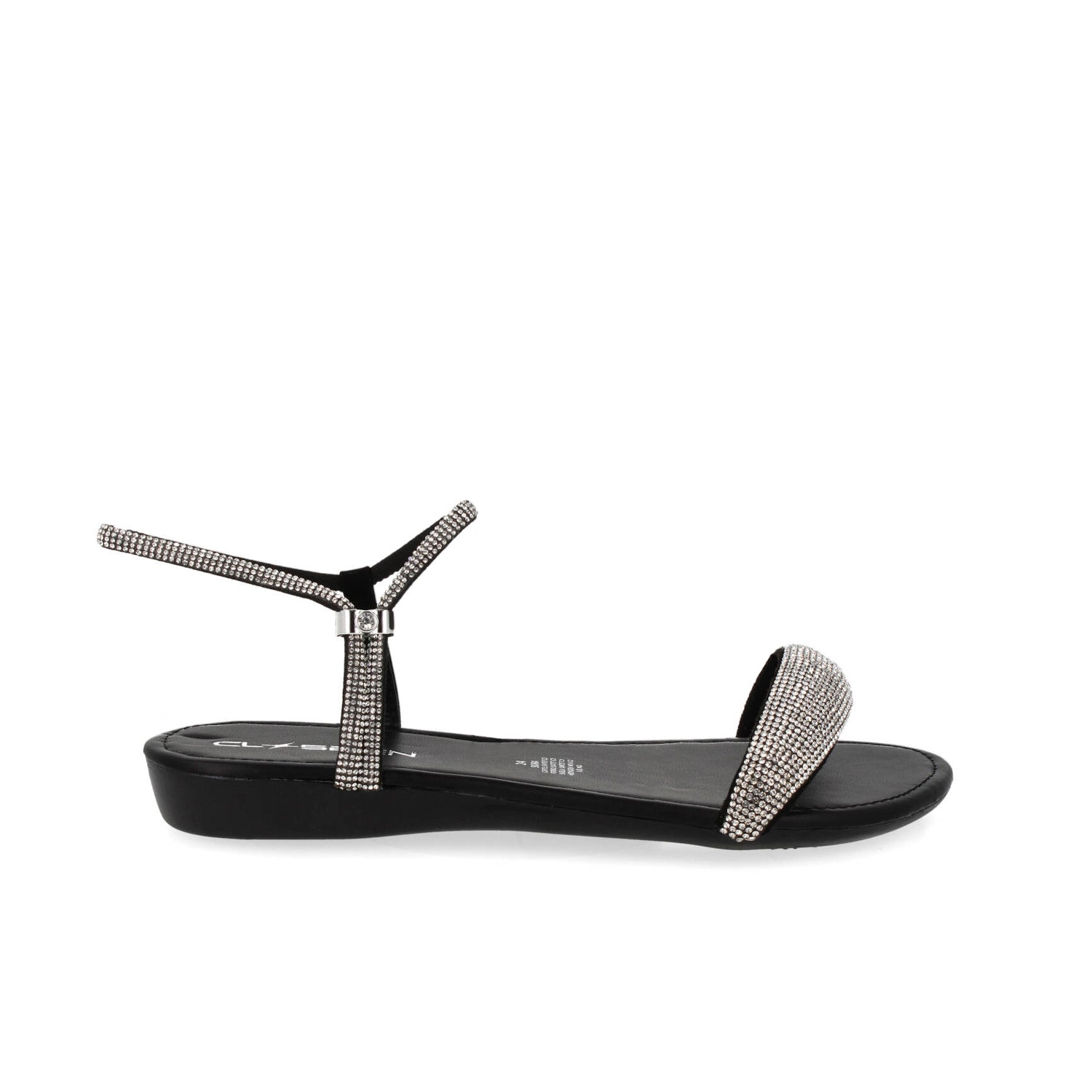 Sandalia Casual Vazza color Negro para Mujer