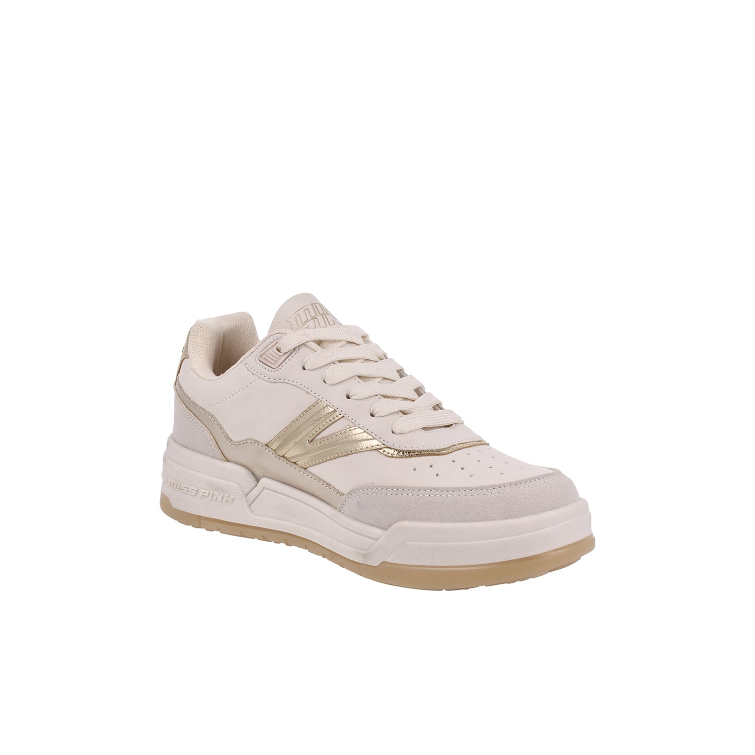 Tenis Urbano Clasben color Latte para Mujer