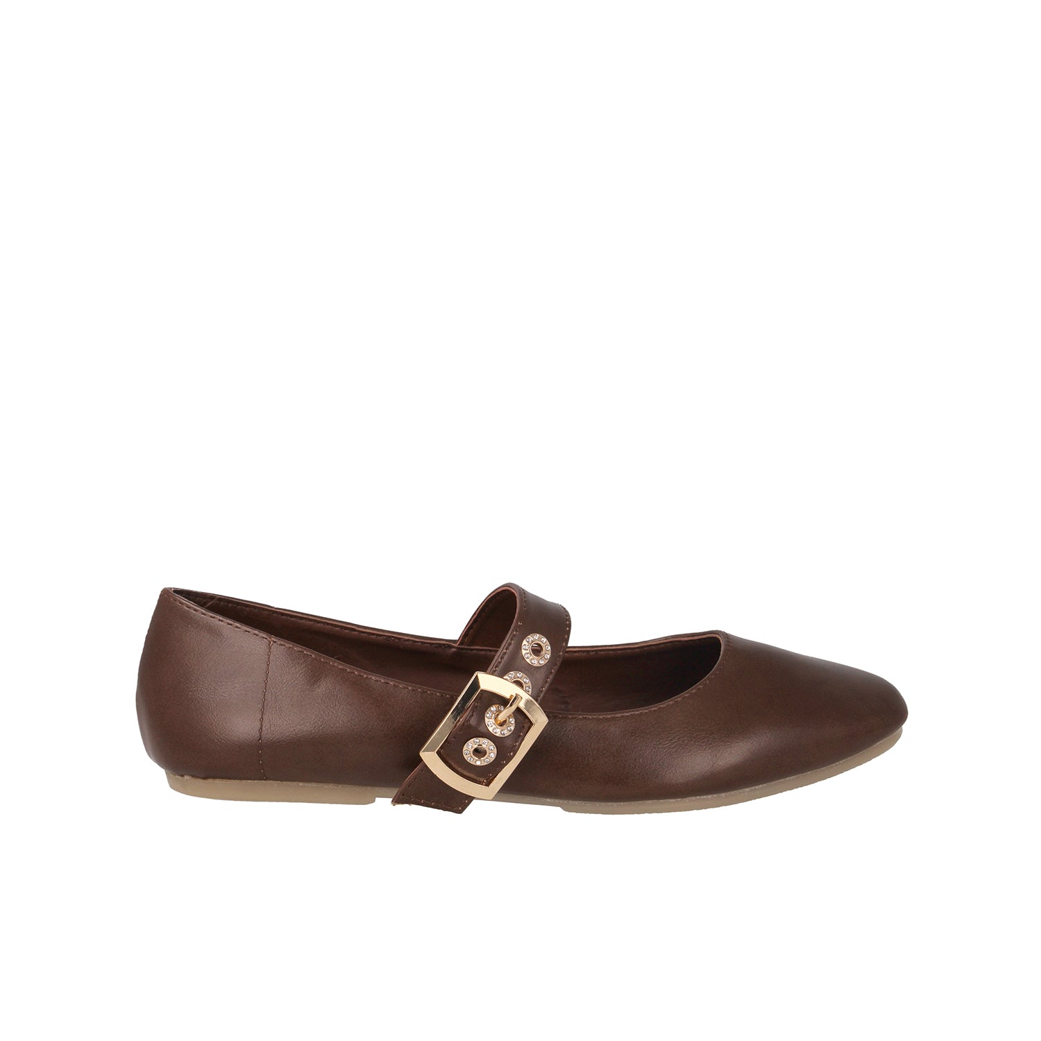 Ballerina Casual Clasben color Cafe para Mujer