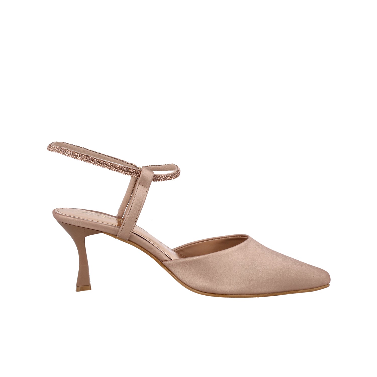 Zapatilla de Vestir Clasben color Oro para Mujer