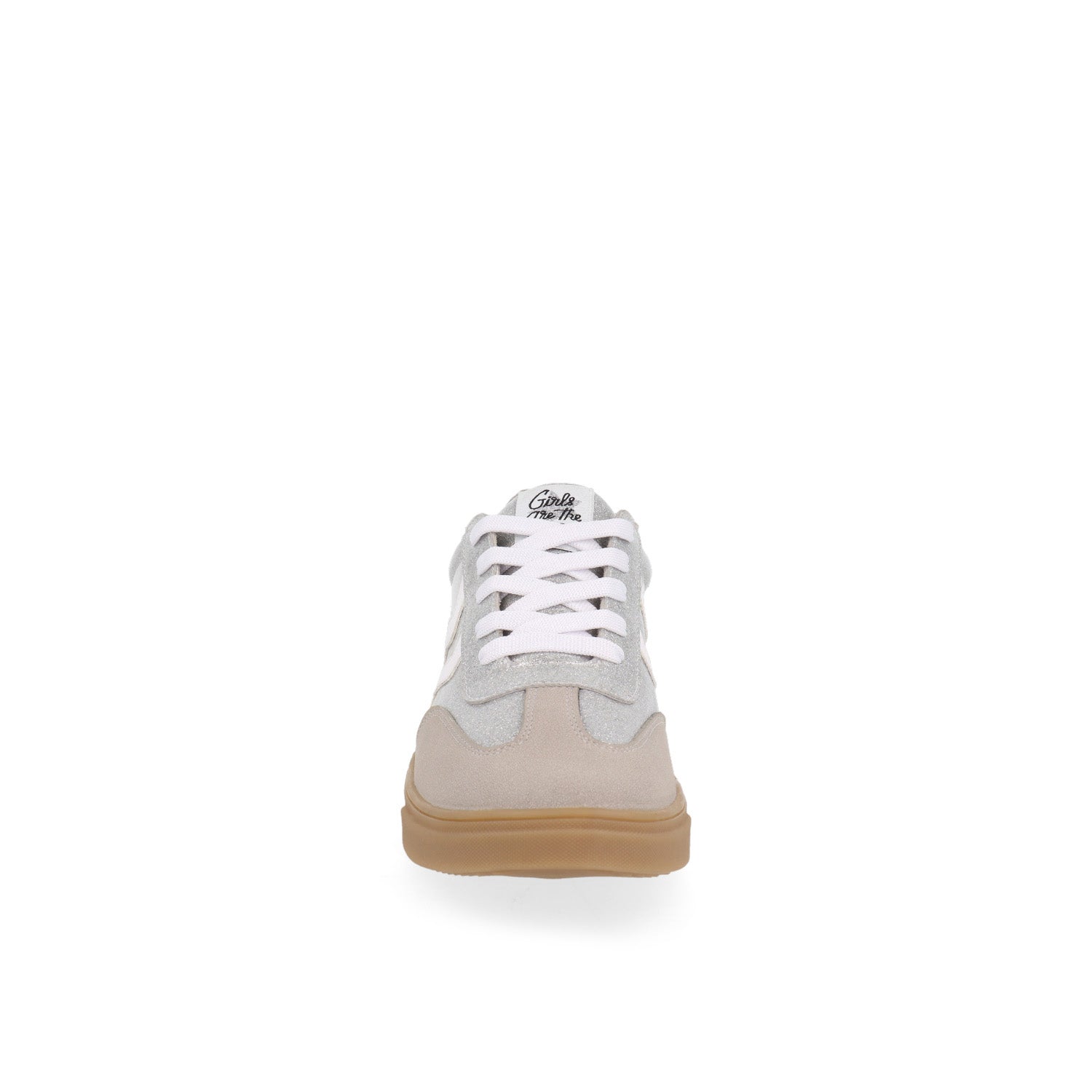 Tenis Casual Bambino color Plata para Junior Niña