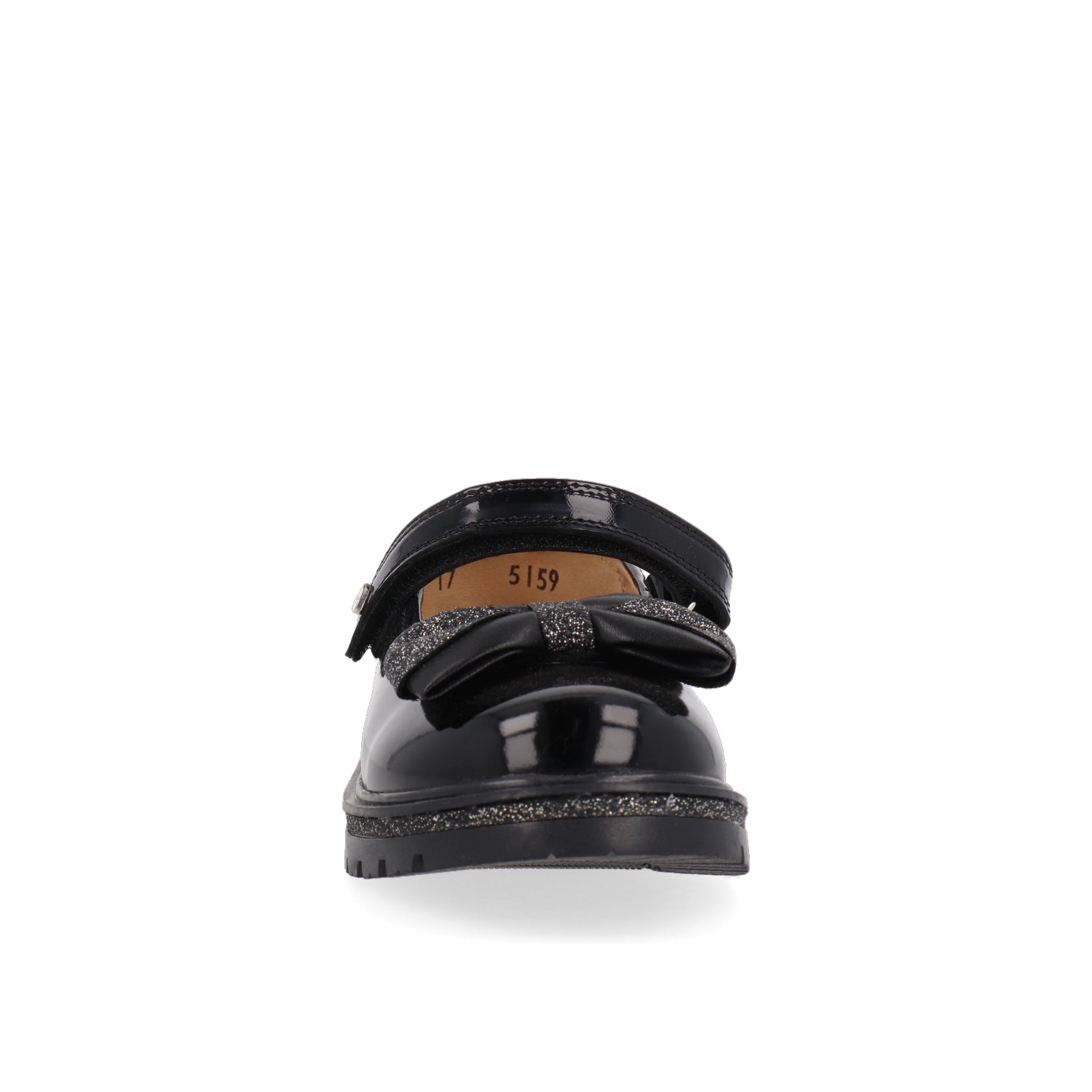 Ballerina Casual Vazza color Negro para Niña con detalle de moño