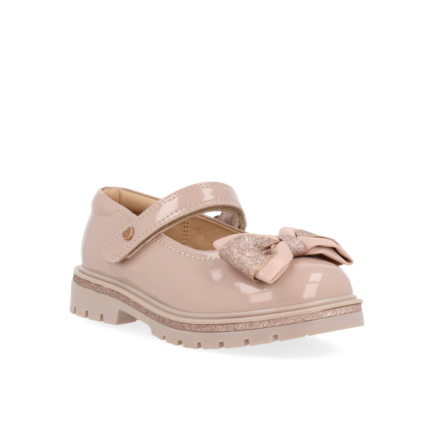 Ballerina Casual Vazza color Maquillaje para Niña con detalle de moño