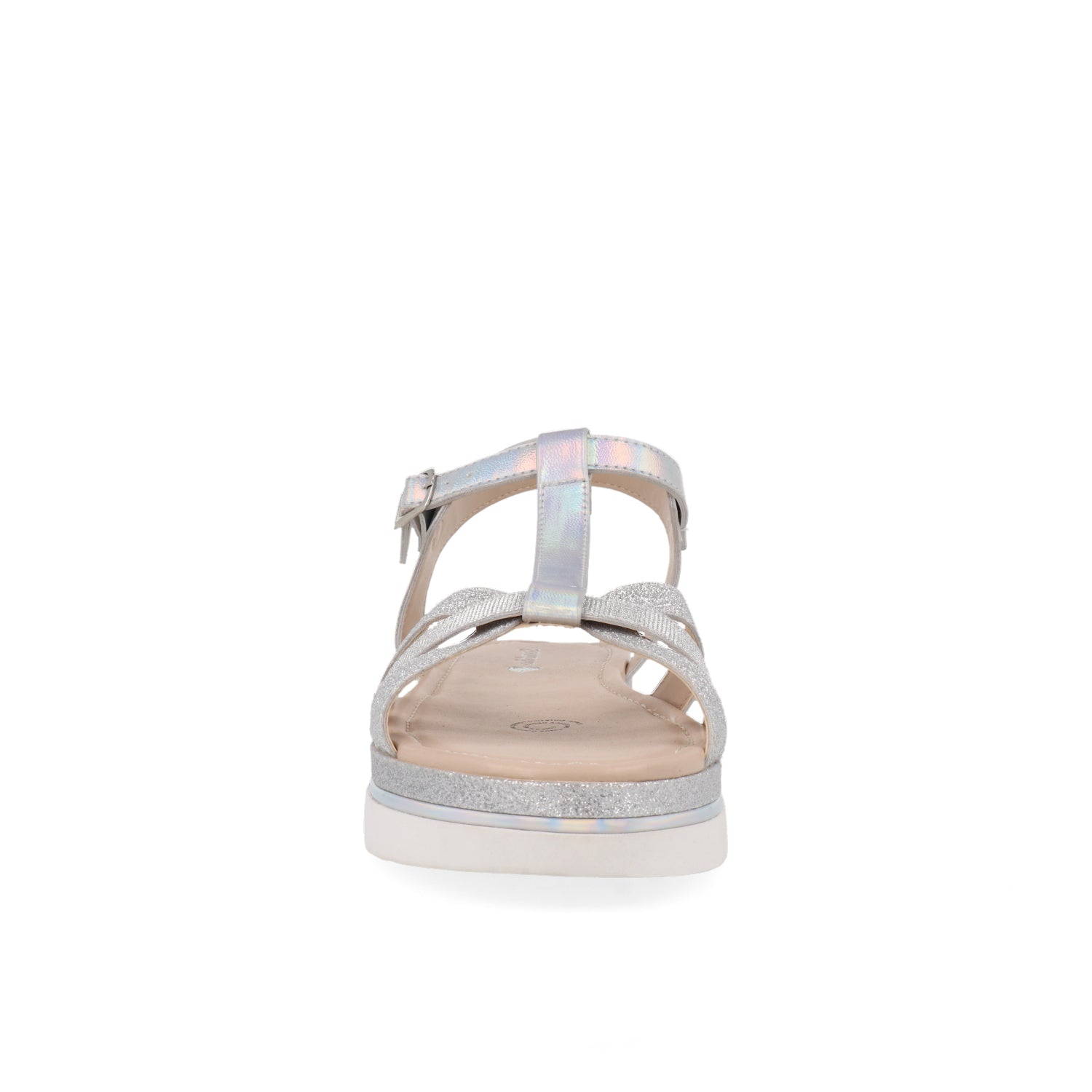 Sandalia Casual Vazza color Plata para Junior niña