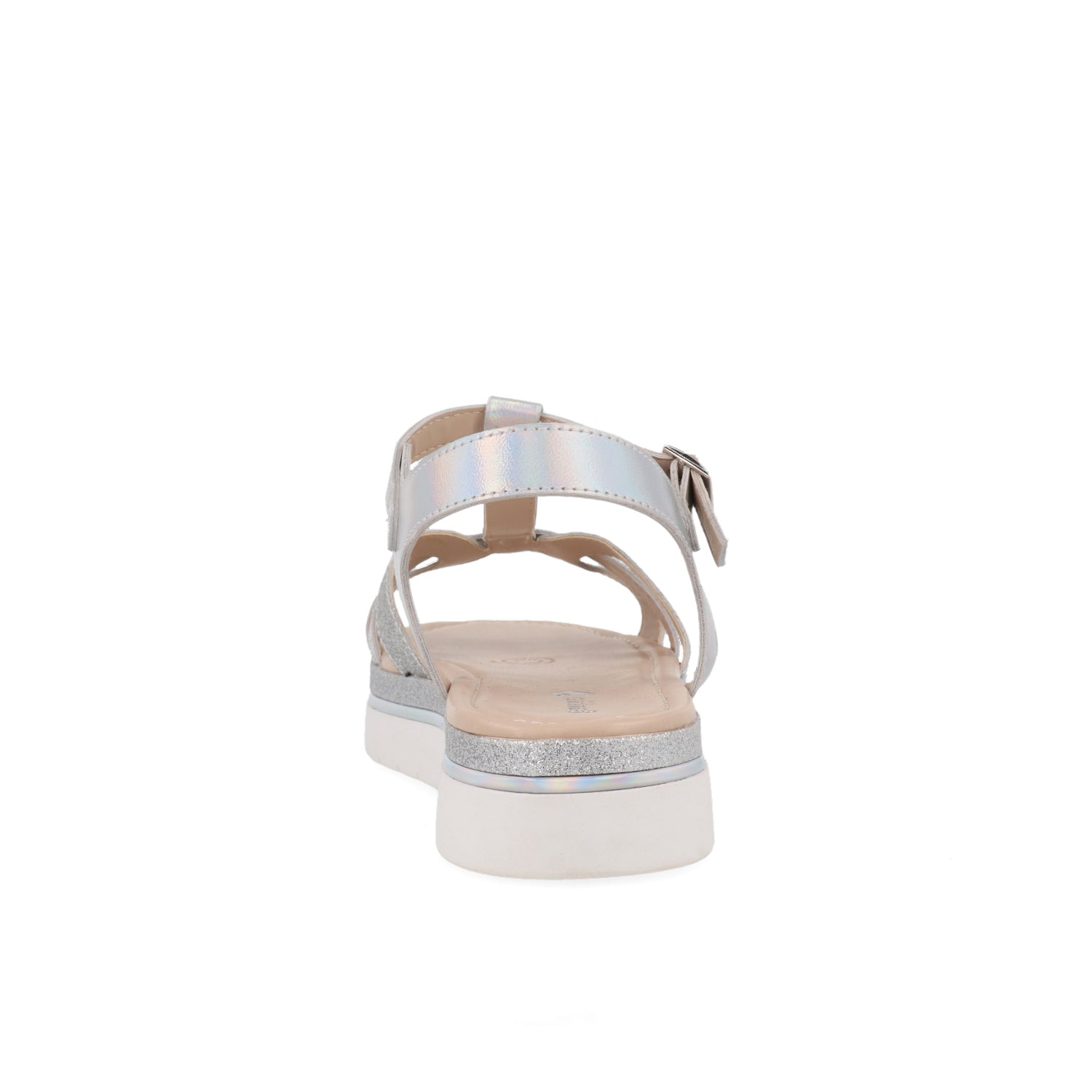 Sandalia Casual Vazza color Plata para Junior niña