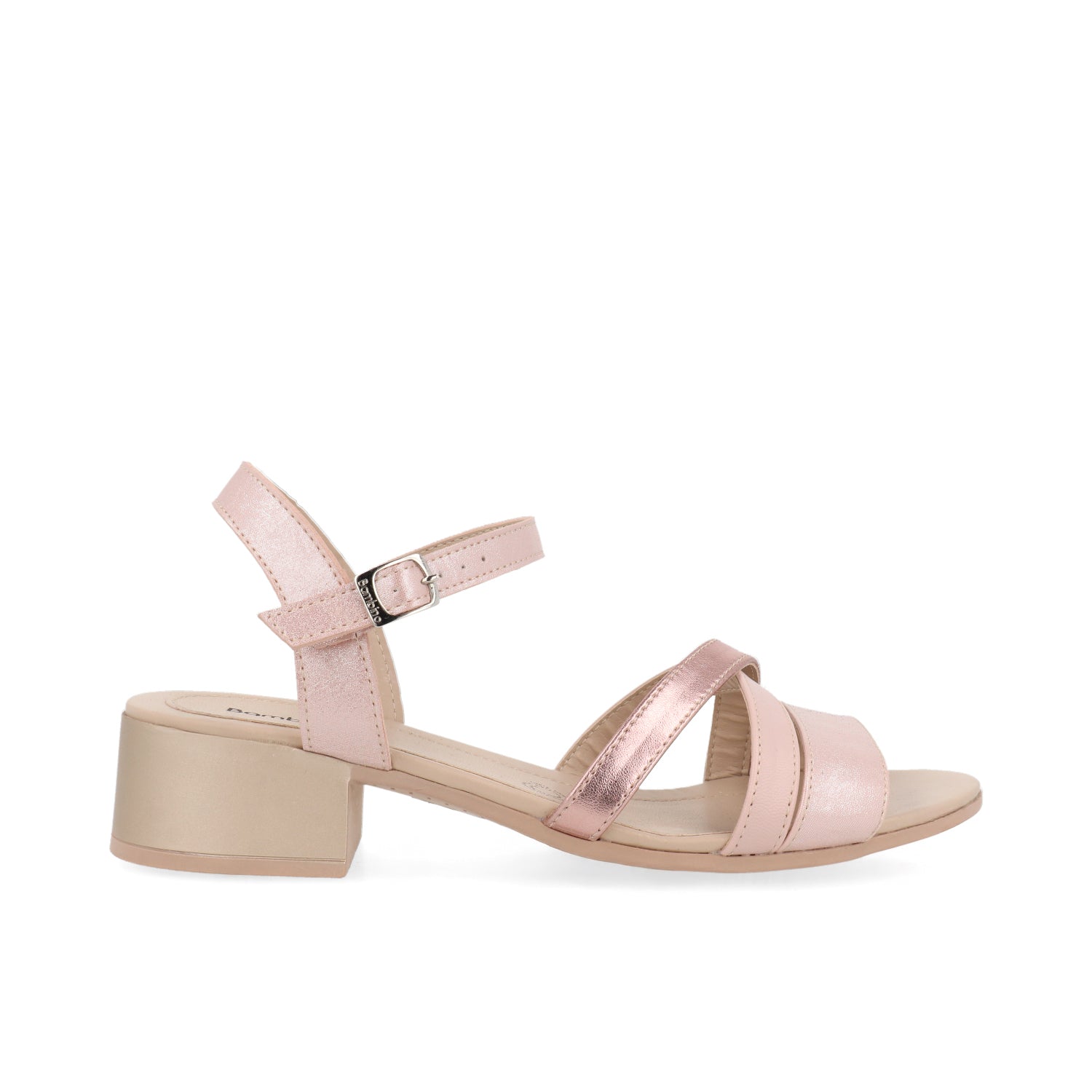 Sandalia Casual Vazza color Cobre para Junior niña