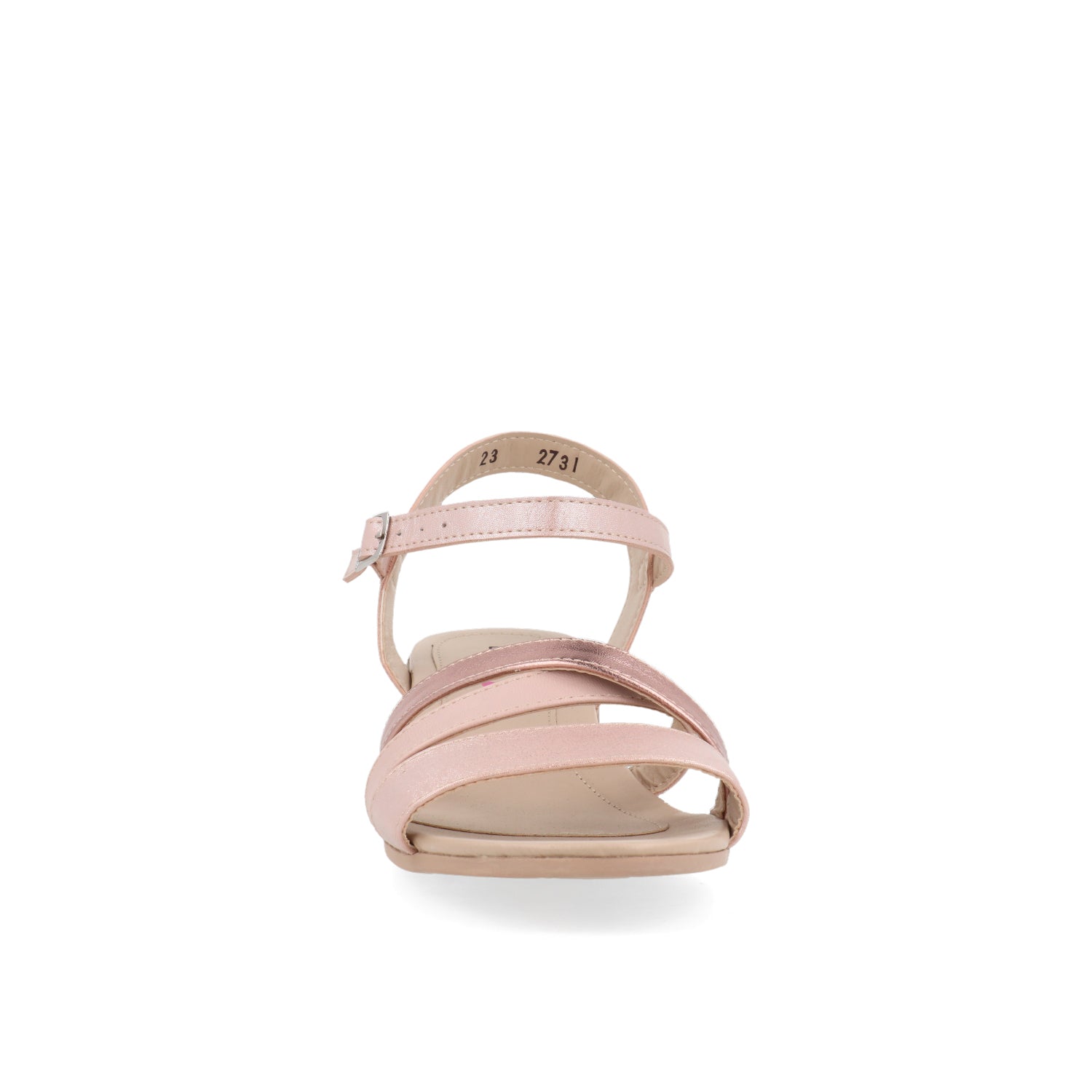 Sandalia Casual Vazza color Cobre para Junior niña