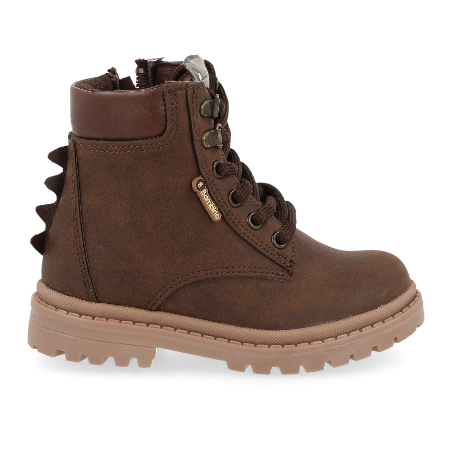 Botin Casual Tropicana color Moka para Niño