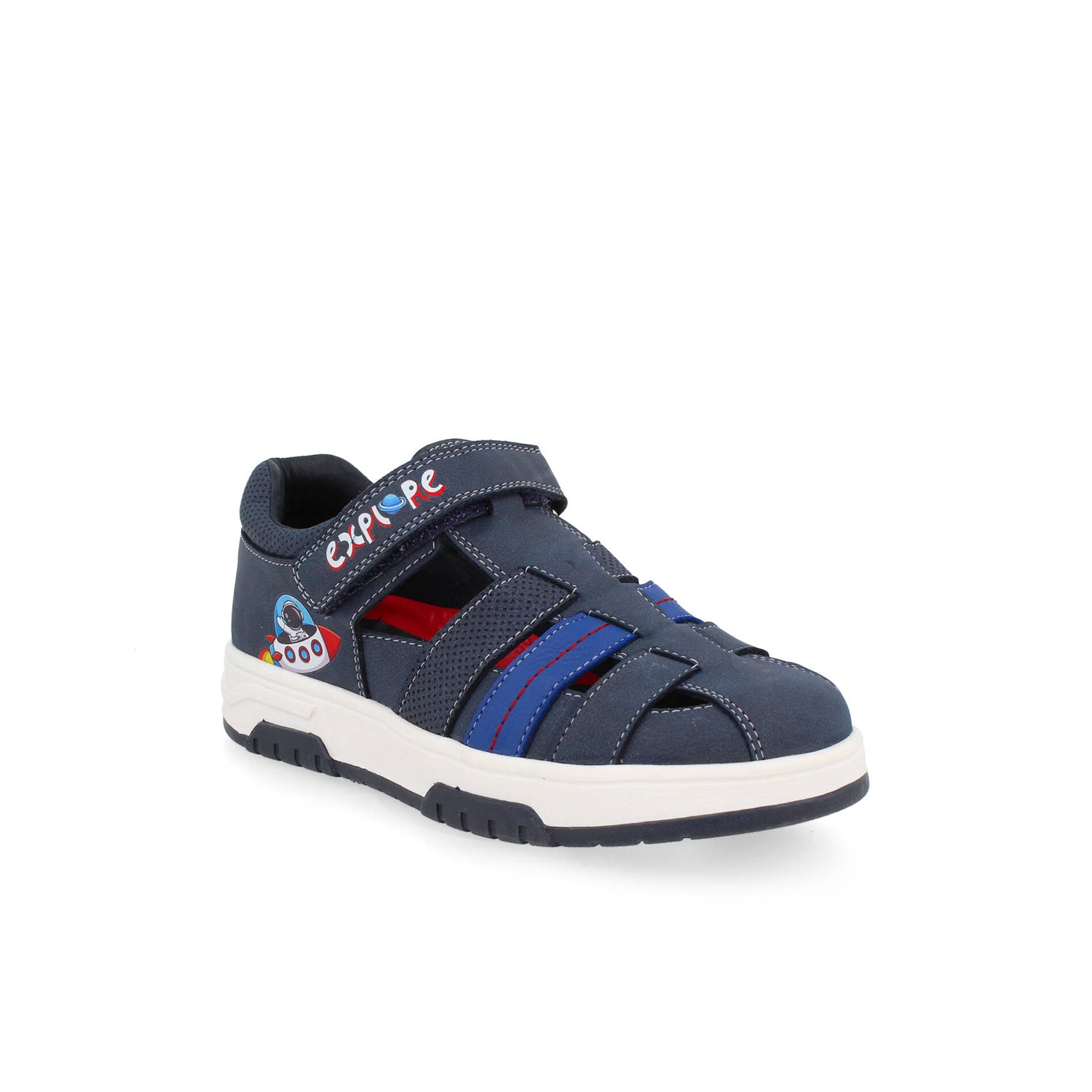 Sandalia Casual Bambino color Marino para Niño