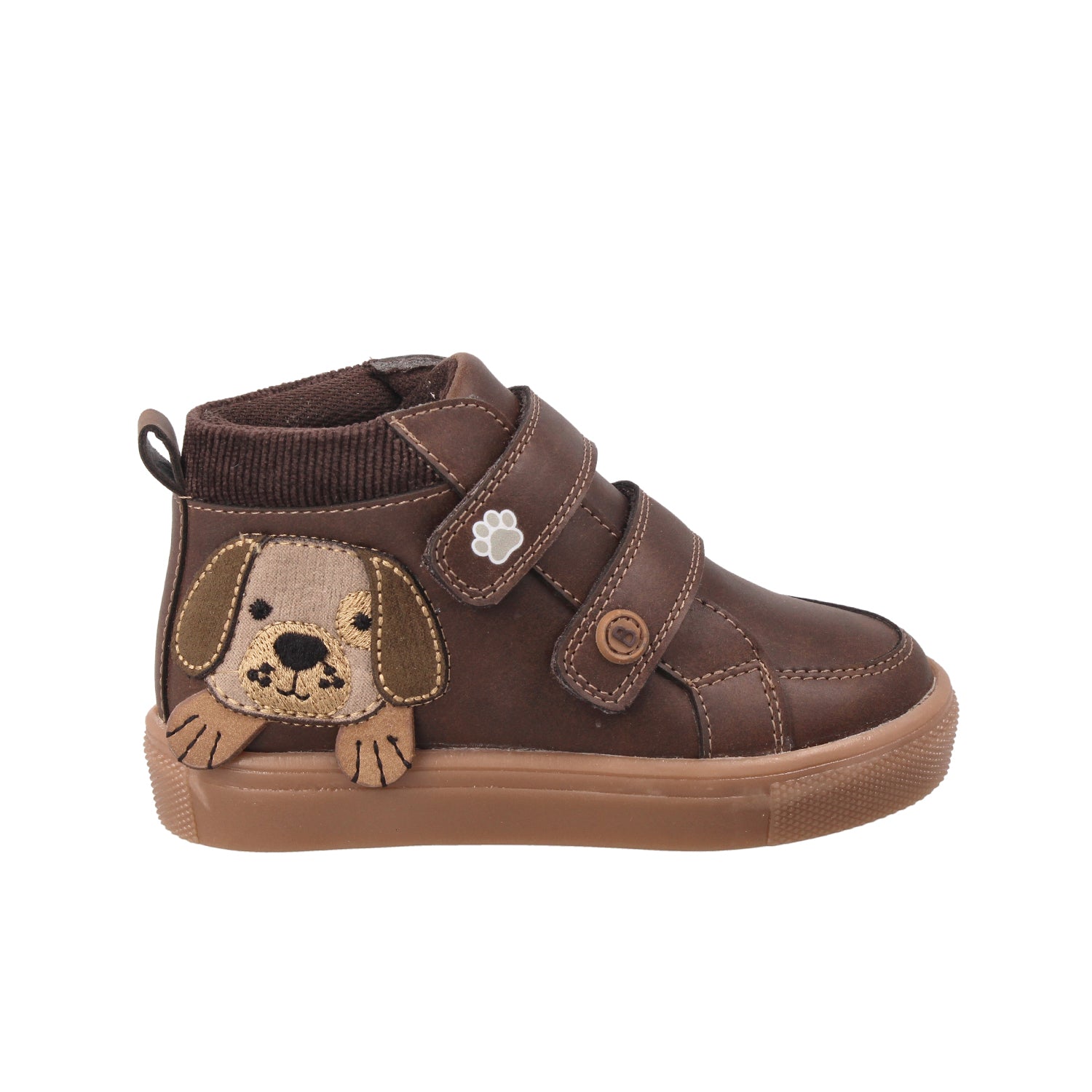 Botin Casual Bambino color Moka de perrito para Niño