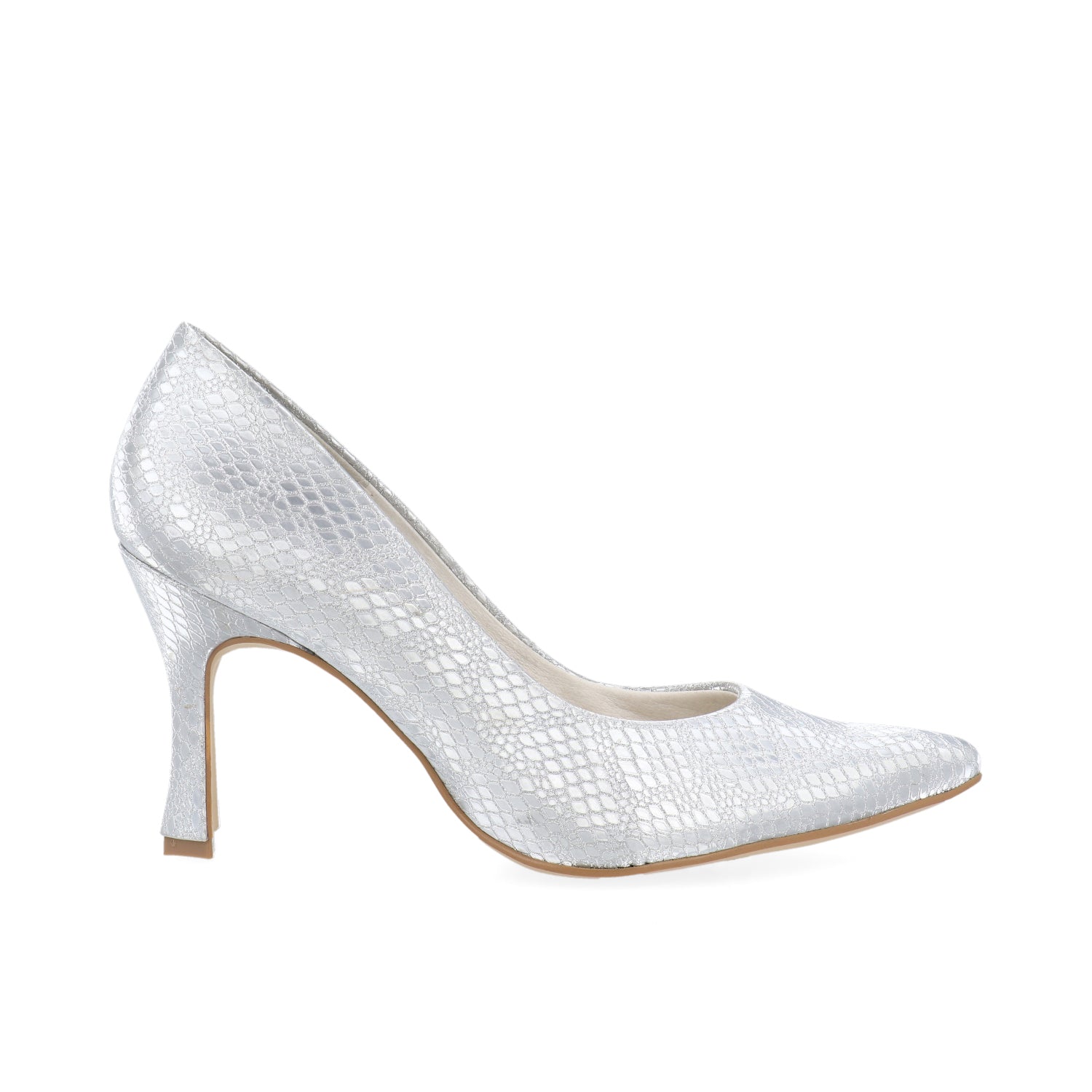 Zapatilla De Fiesta Vazza color Plata para Mujer