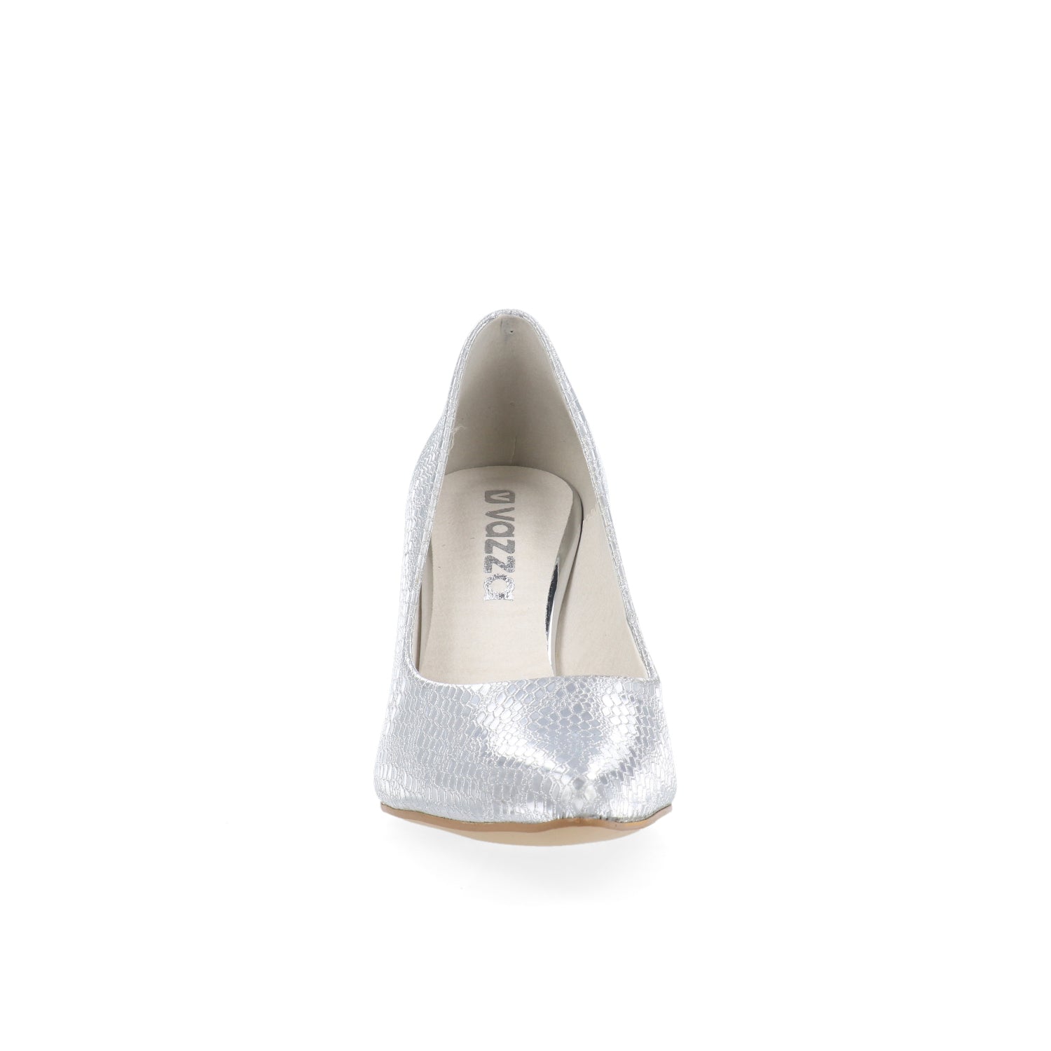 Zapatilla De Fiesta Vazza color Plata para Mujer