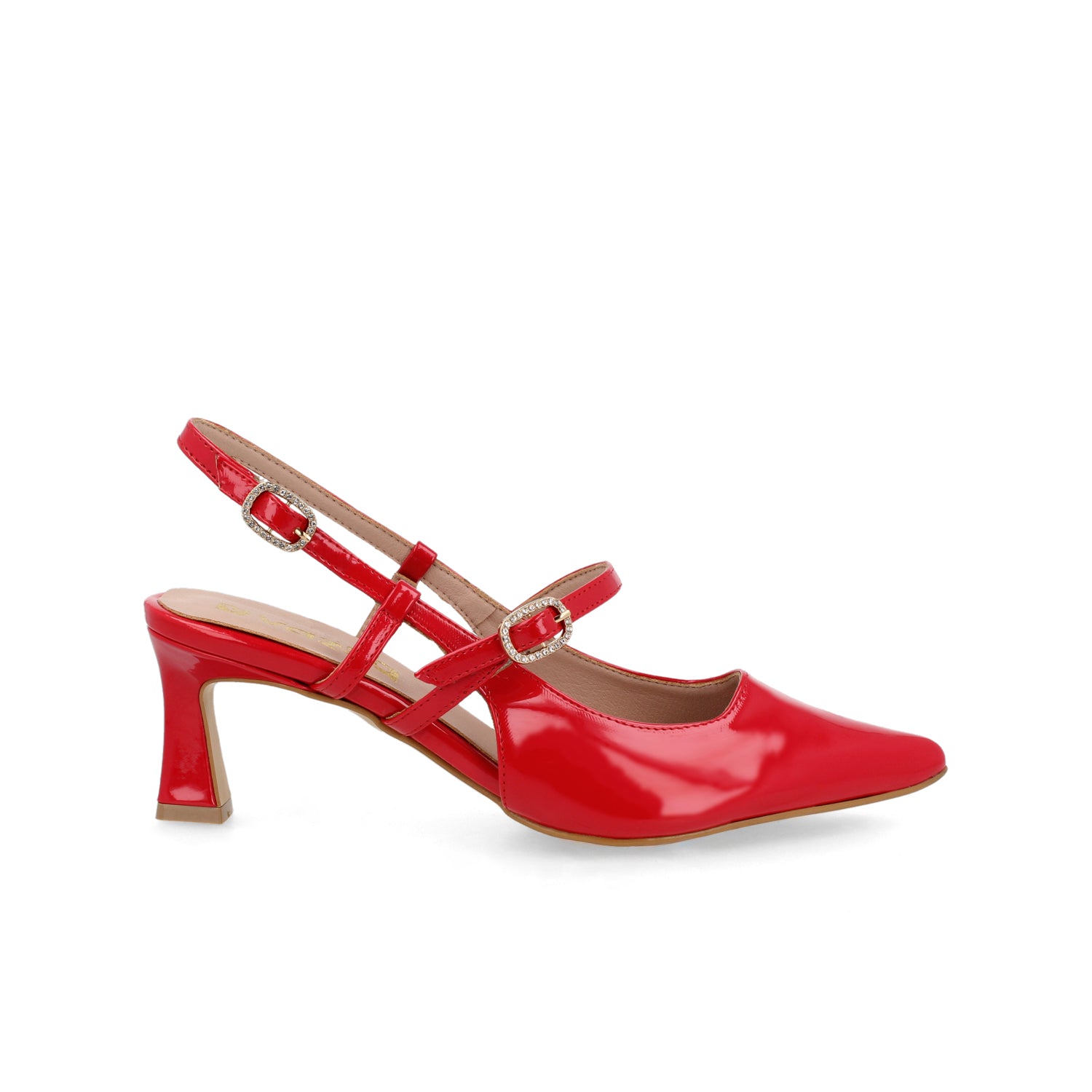 Zapatilla de Vestir Vazza color Rojo para Mujer