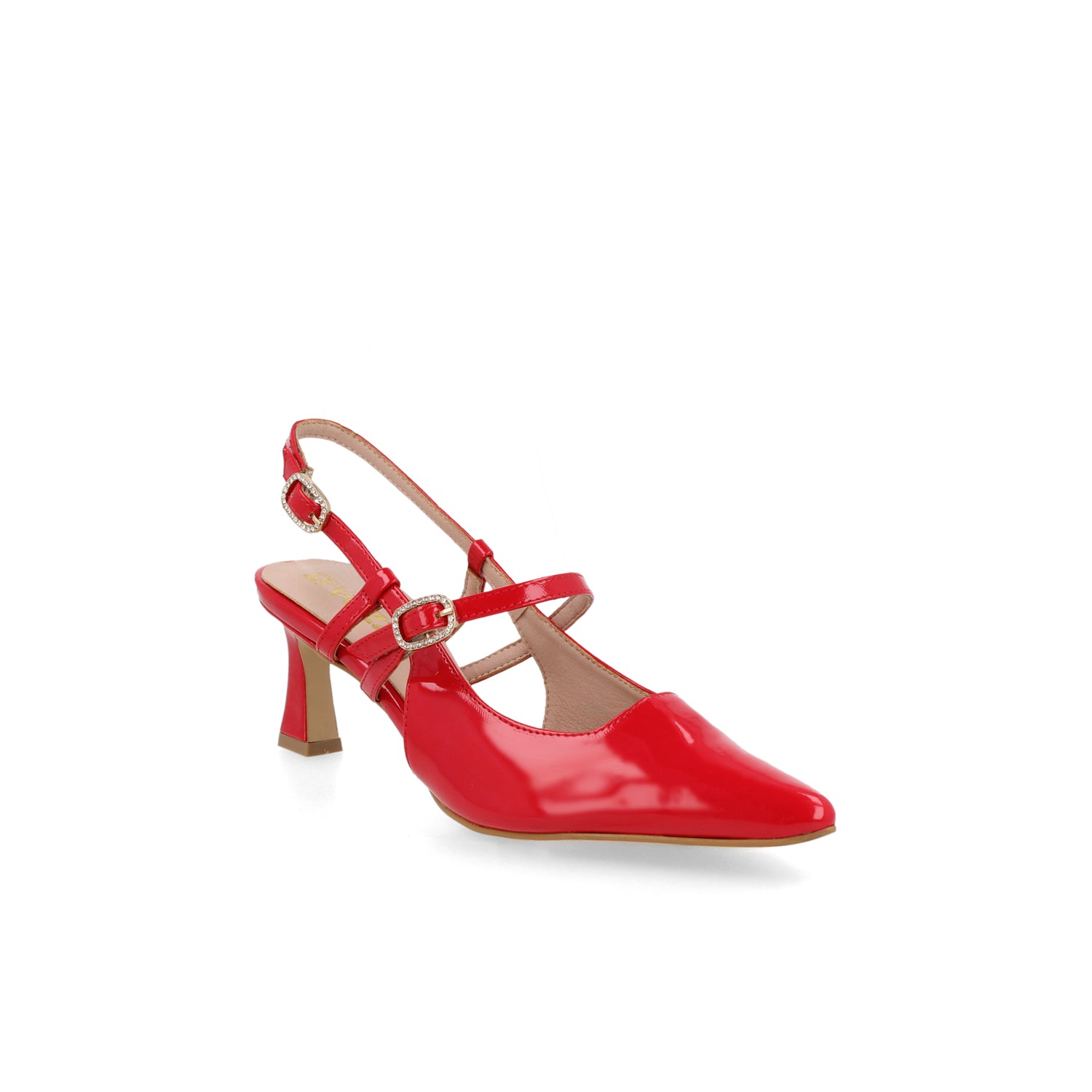 Zapatilla de Vestir Vazza color Rojo para Mujer