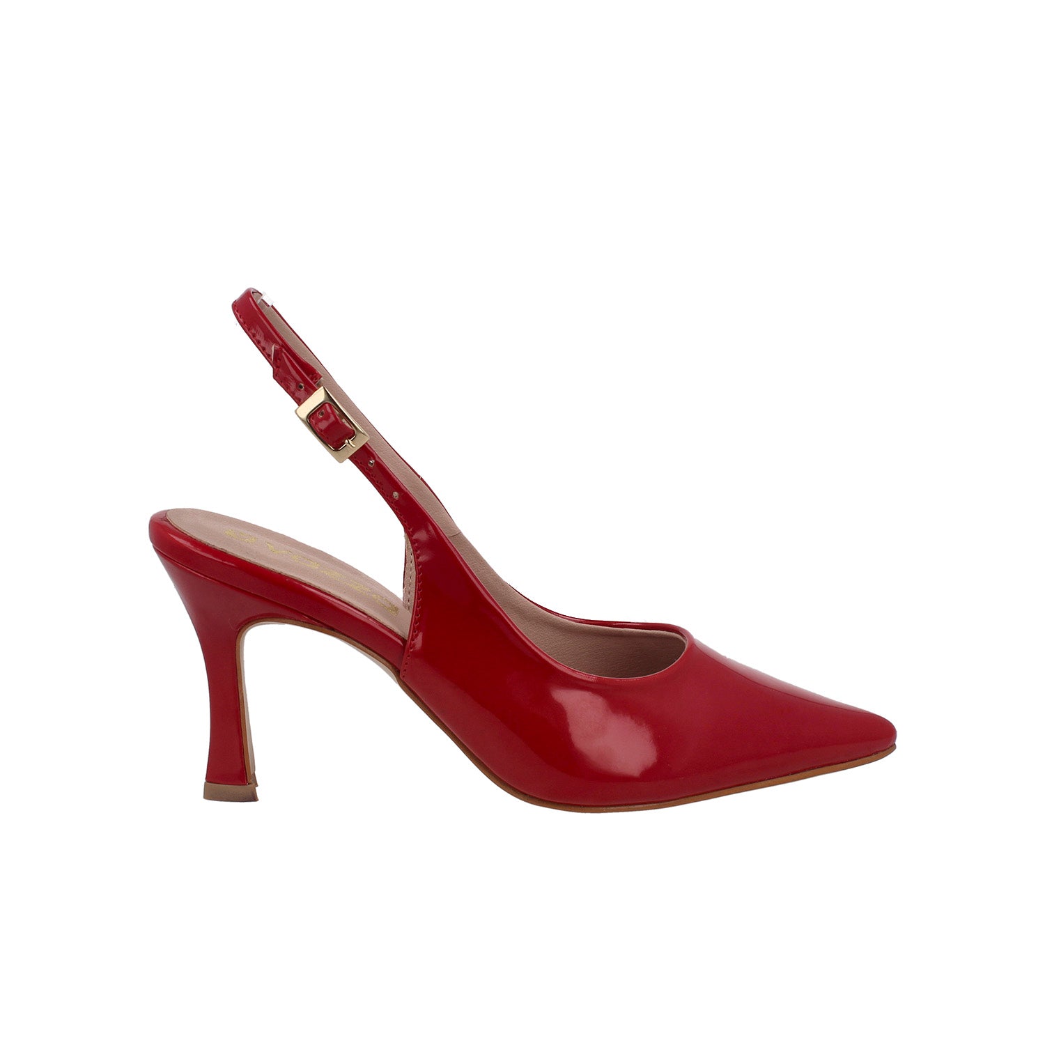 Zapatilla de Vestir Vazza color Rojo para Mujer