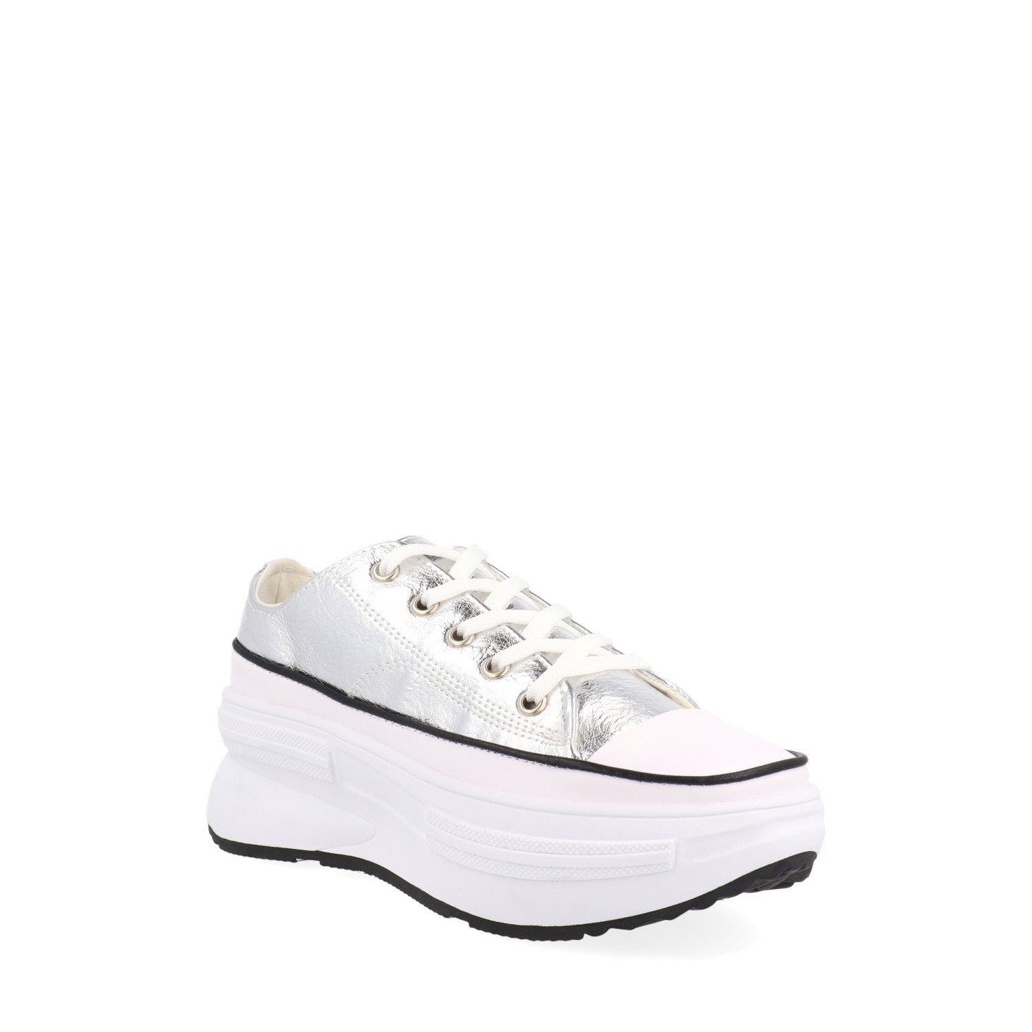Tenis Urbano Vazza color Plata para Mujer