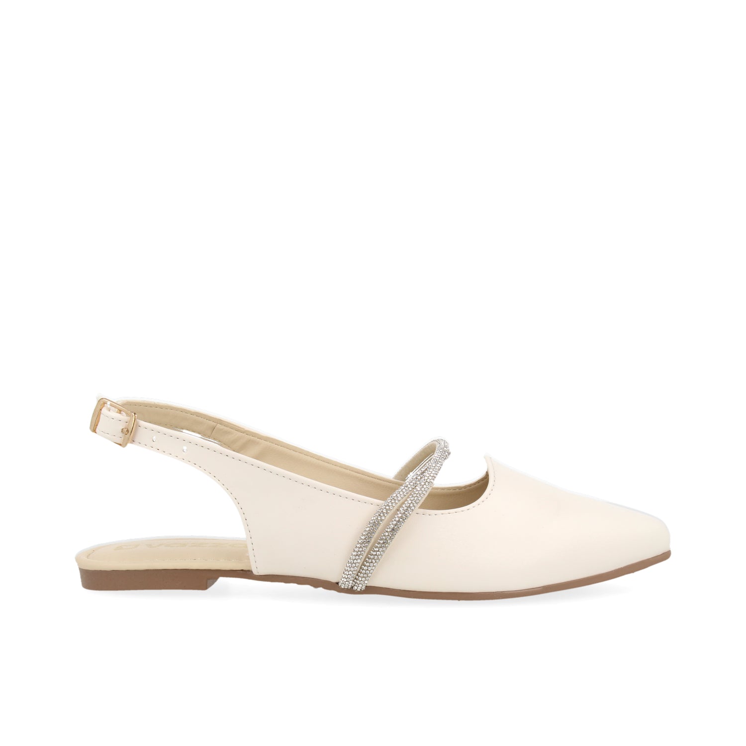 Ballerina Casual  Vazza color Latte para Mujer