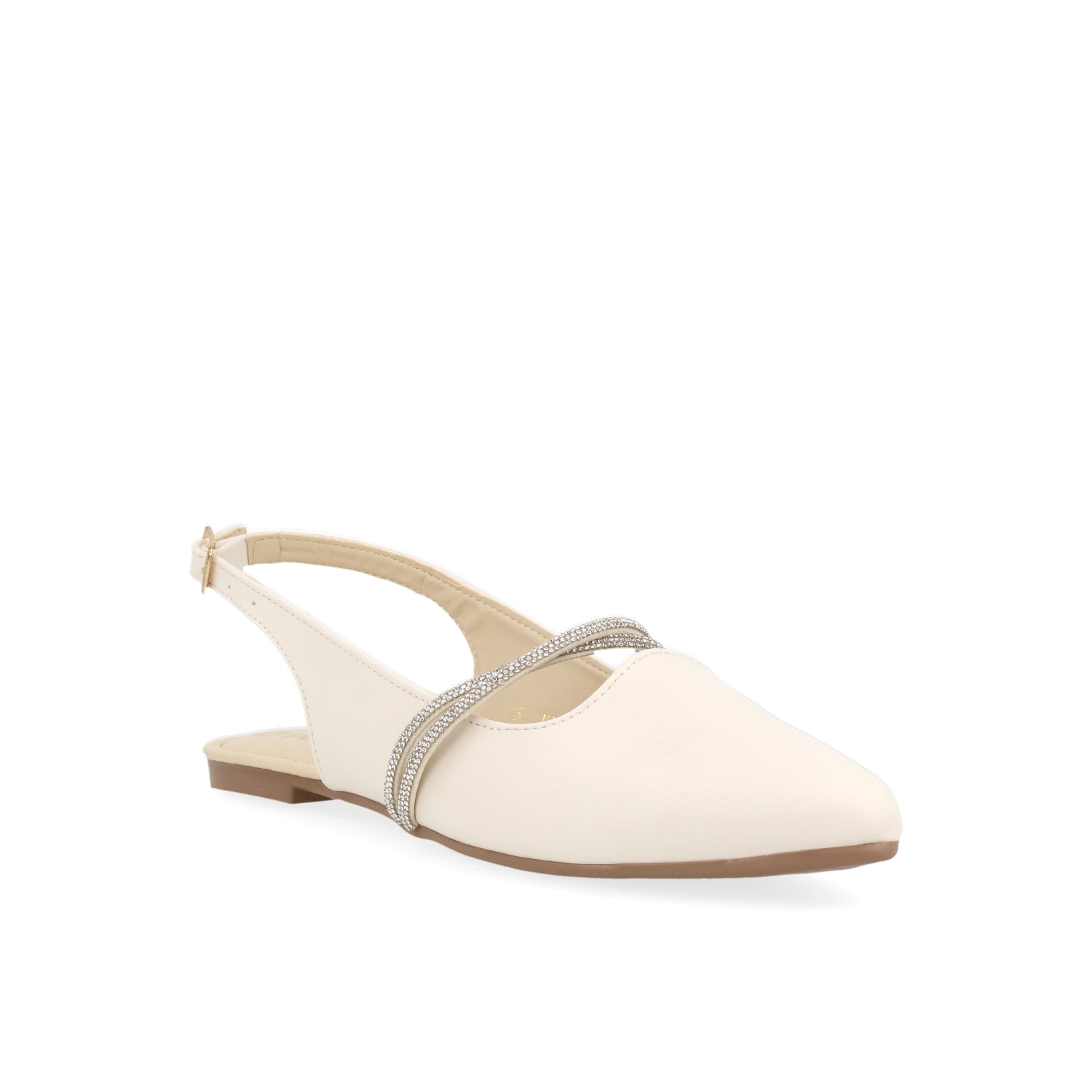 Ballerina Casual  Vazza color Latte para Mujer