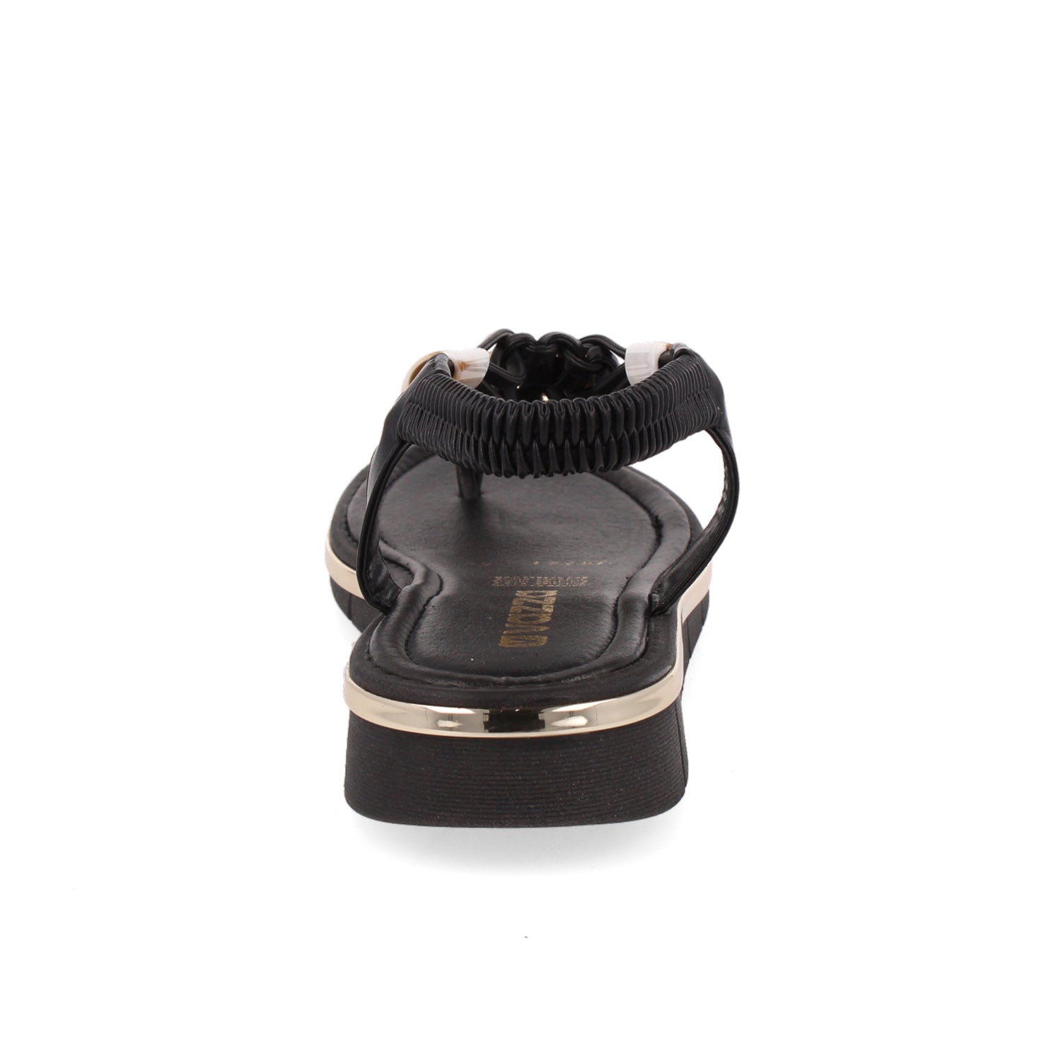 Sandalia Casual Vazza color Negro para Mujer