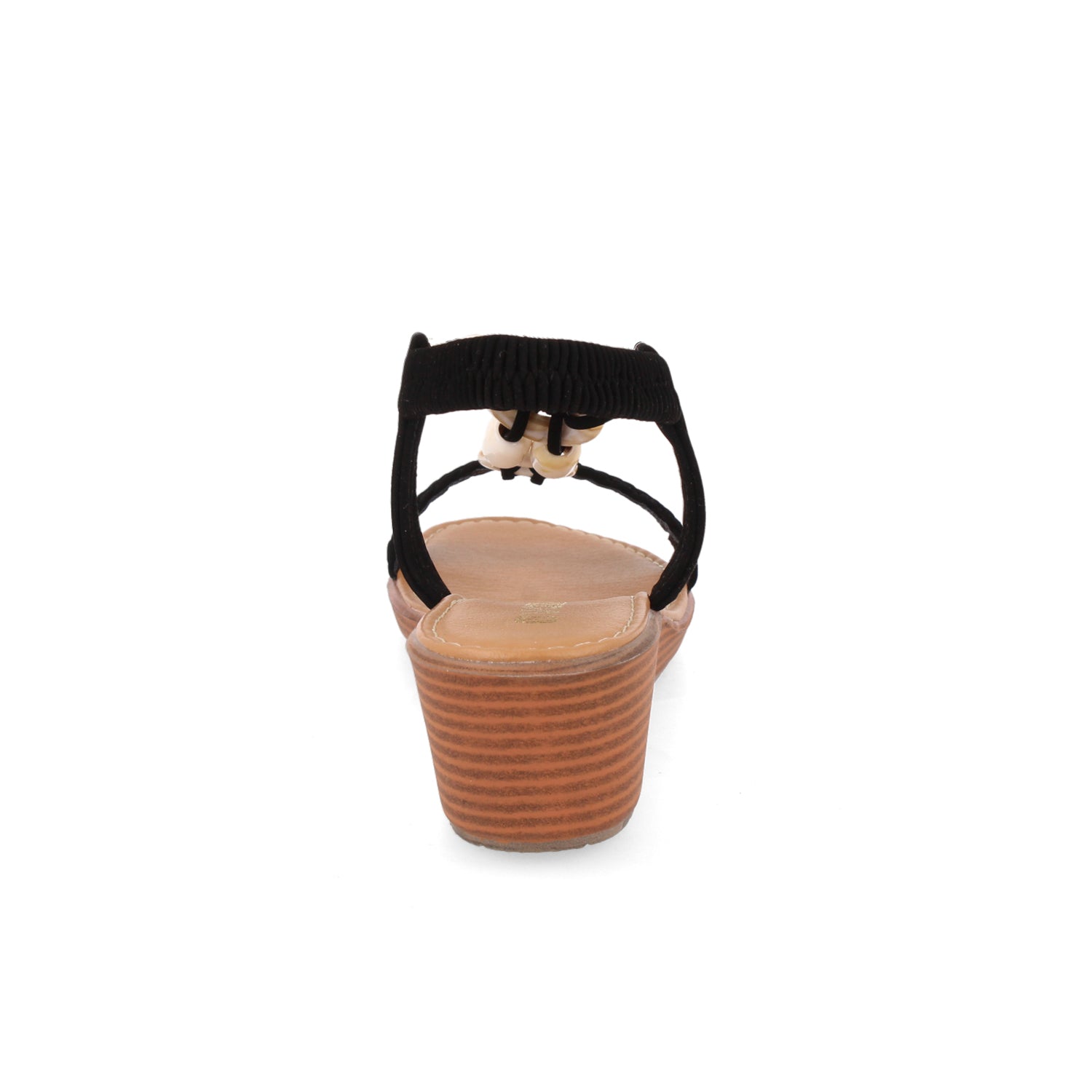 Sandalia Casual Vazza color Negro para Mujer