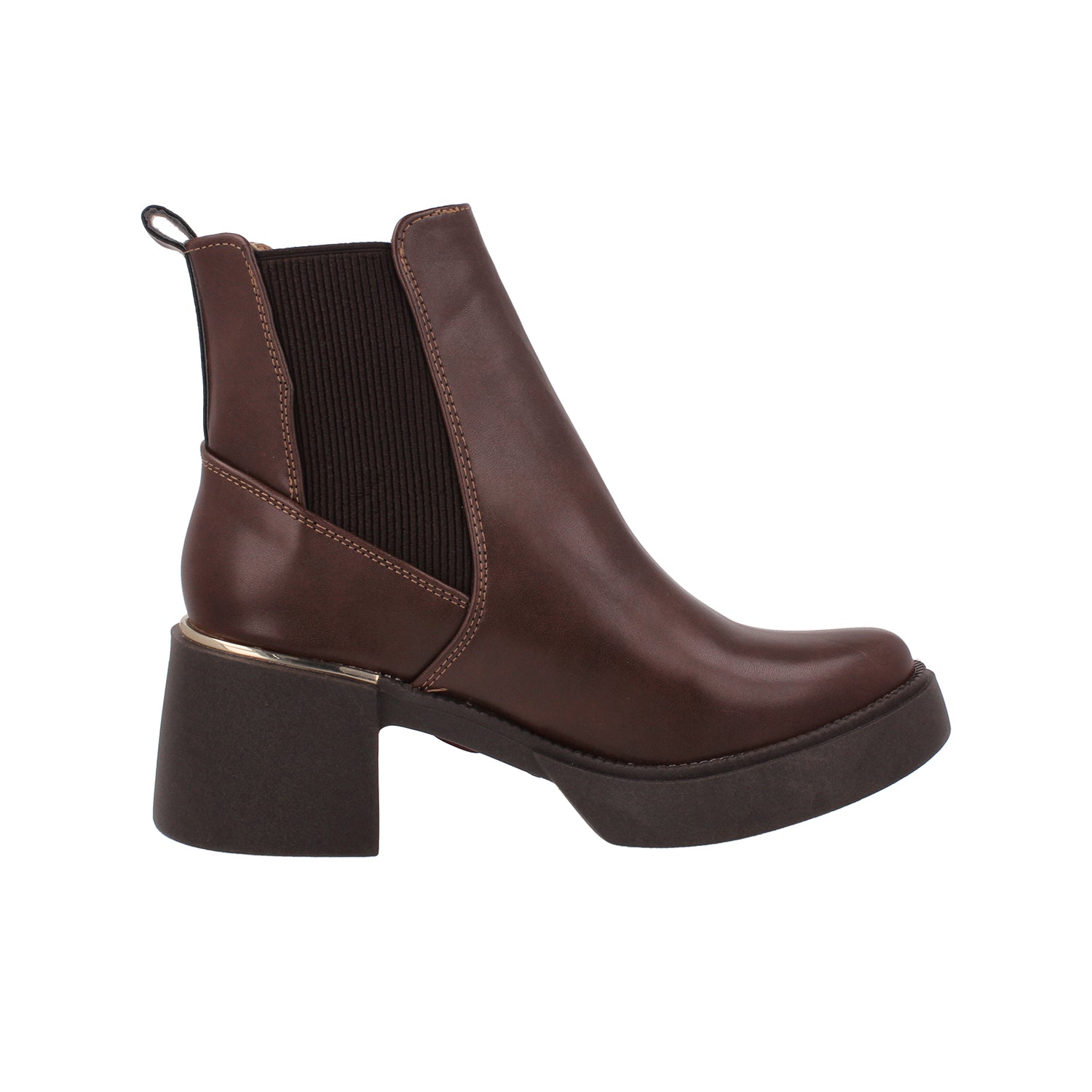 Botin Casual Been Class color Whisky para Mujer