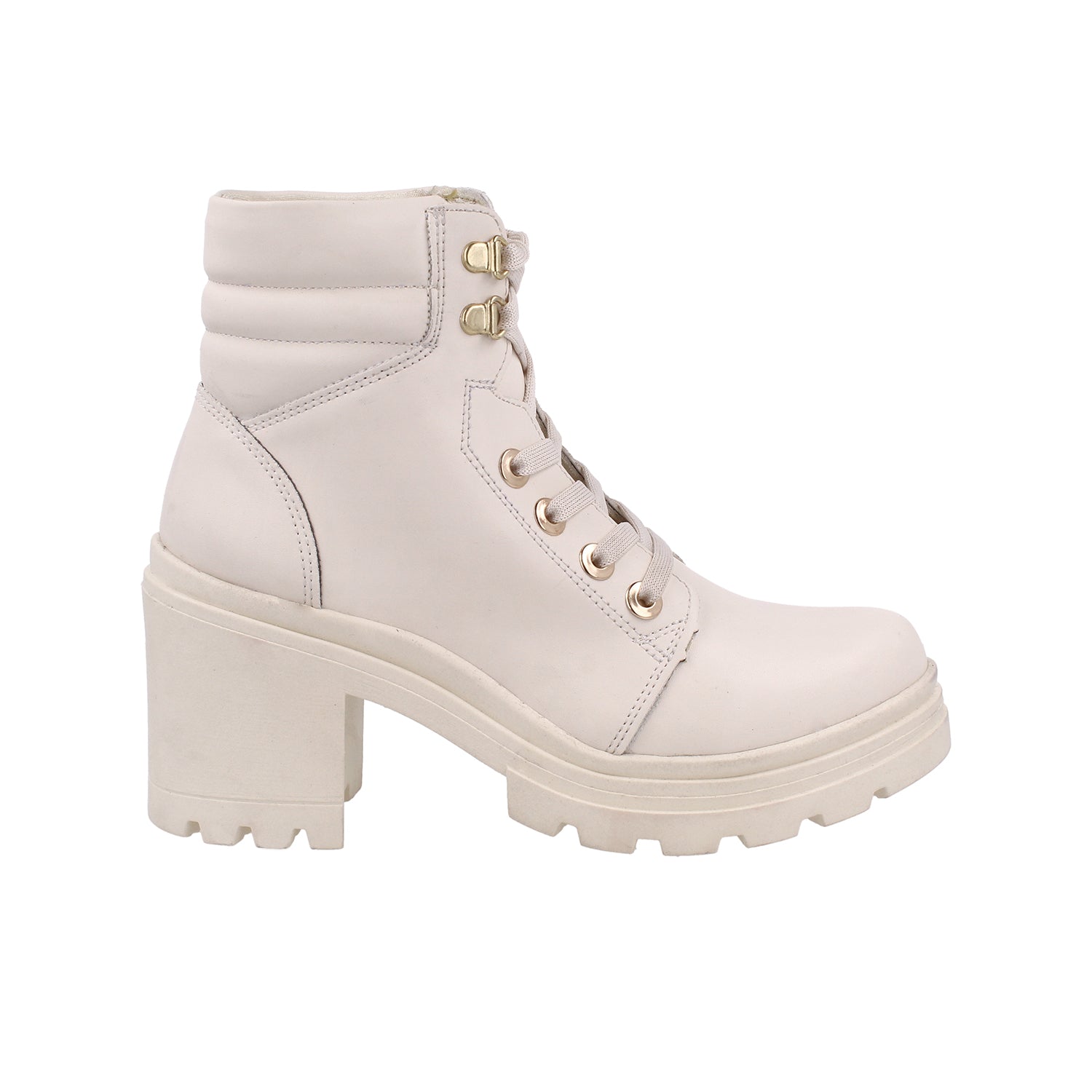 Botin Casual Vazza color Latte para Mujer