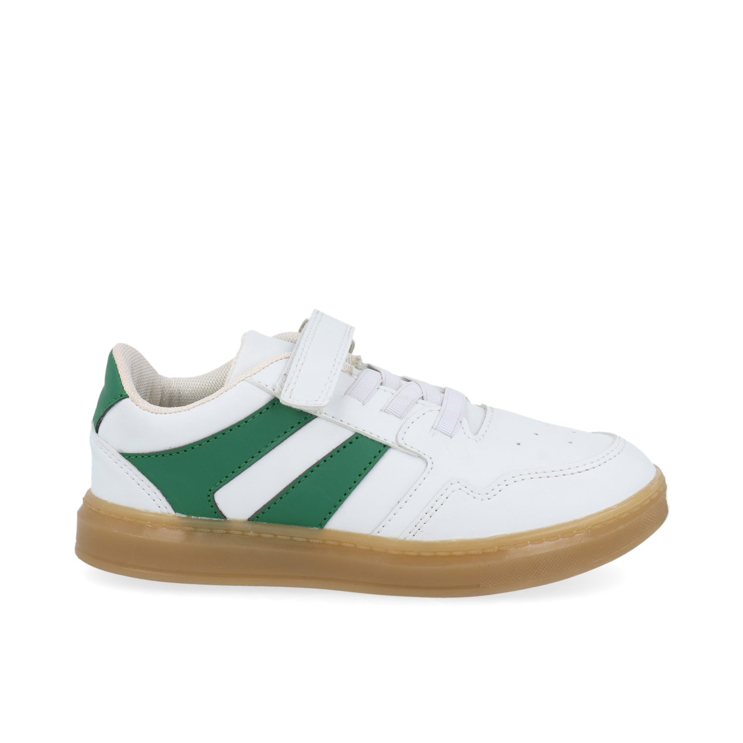 Tenis Urbano Vazza color Blanco con Verde para Niño