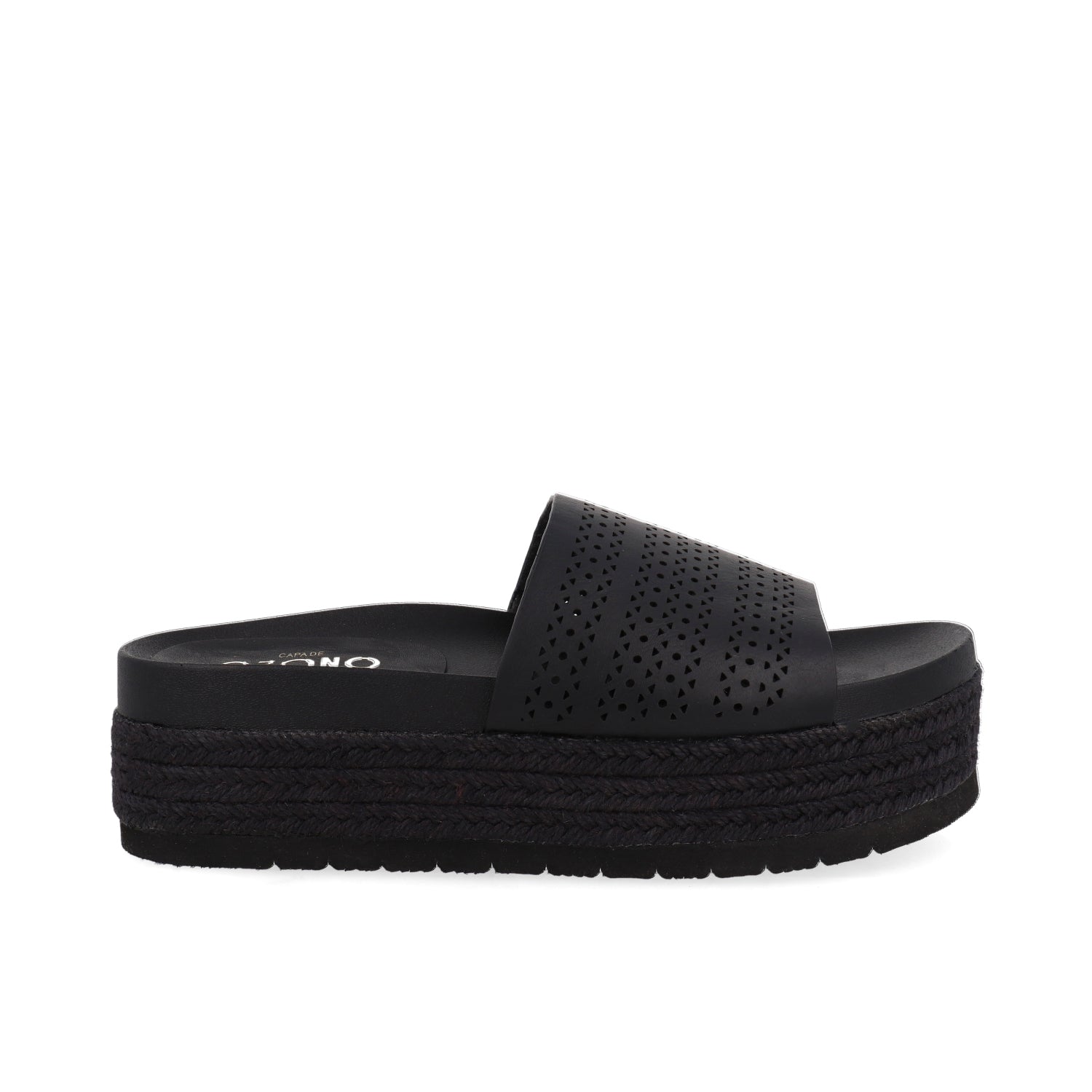 Sandalia Casual Vazza color Negro para Mujer