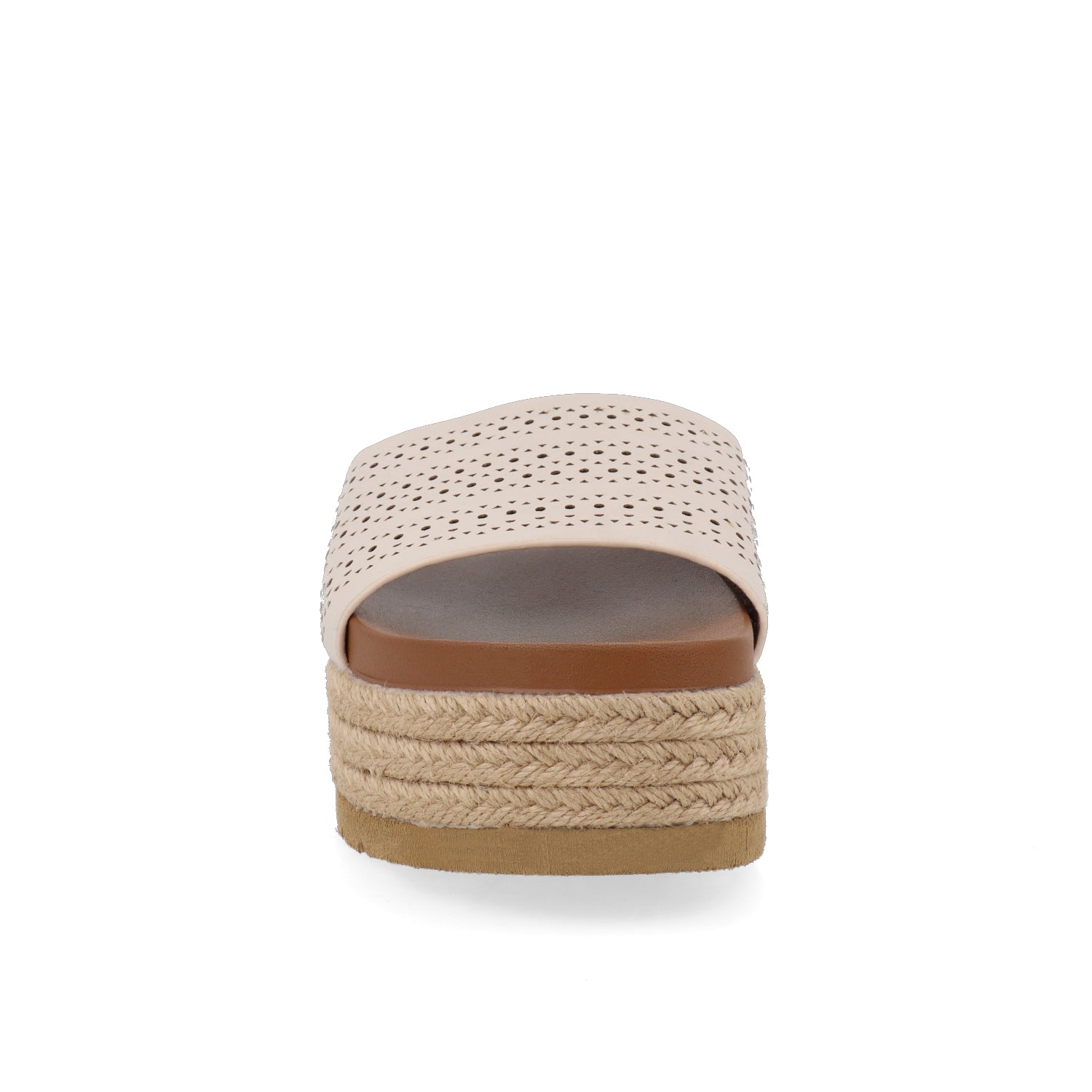 Sandalia Casual Vazza color Latte para Mujer